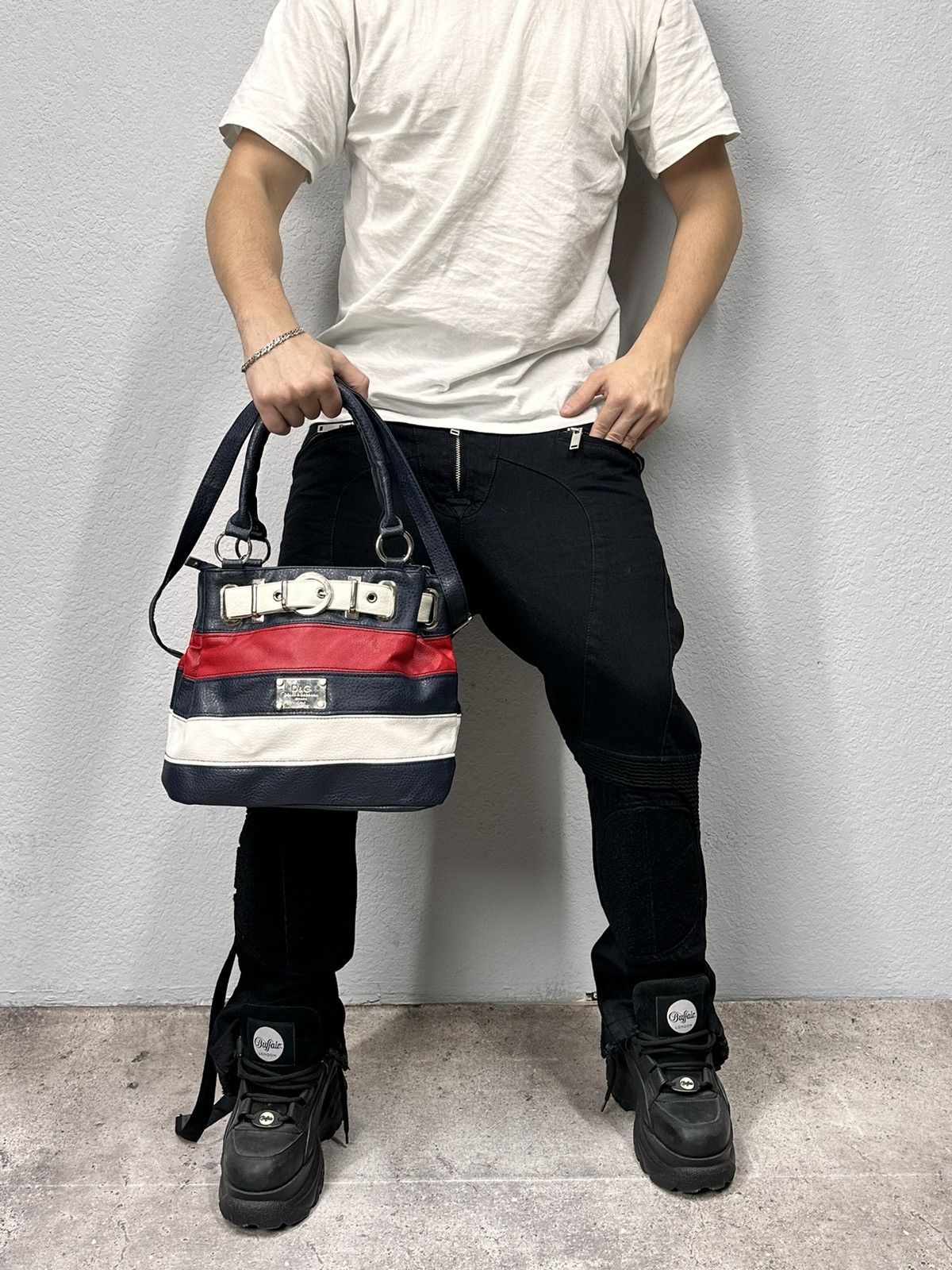 Dolce & Gabbana Vintage Leather Bag Dolce Gabbana D&G military USA JAPANESE Size ONE SIZE - 1 Thumbnail