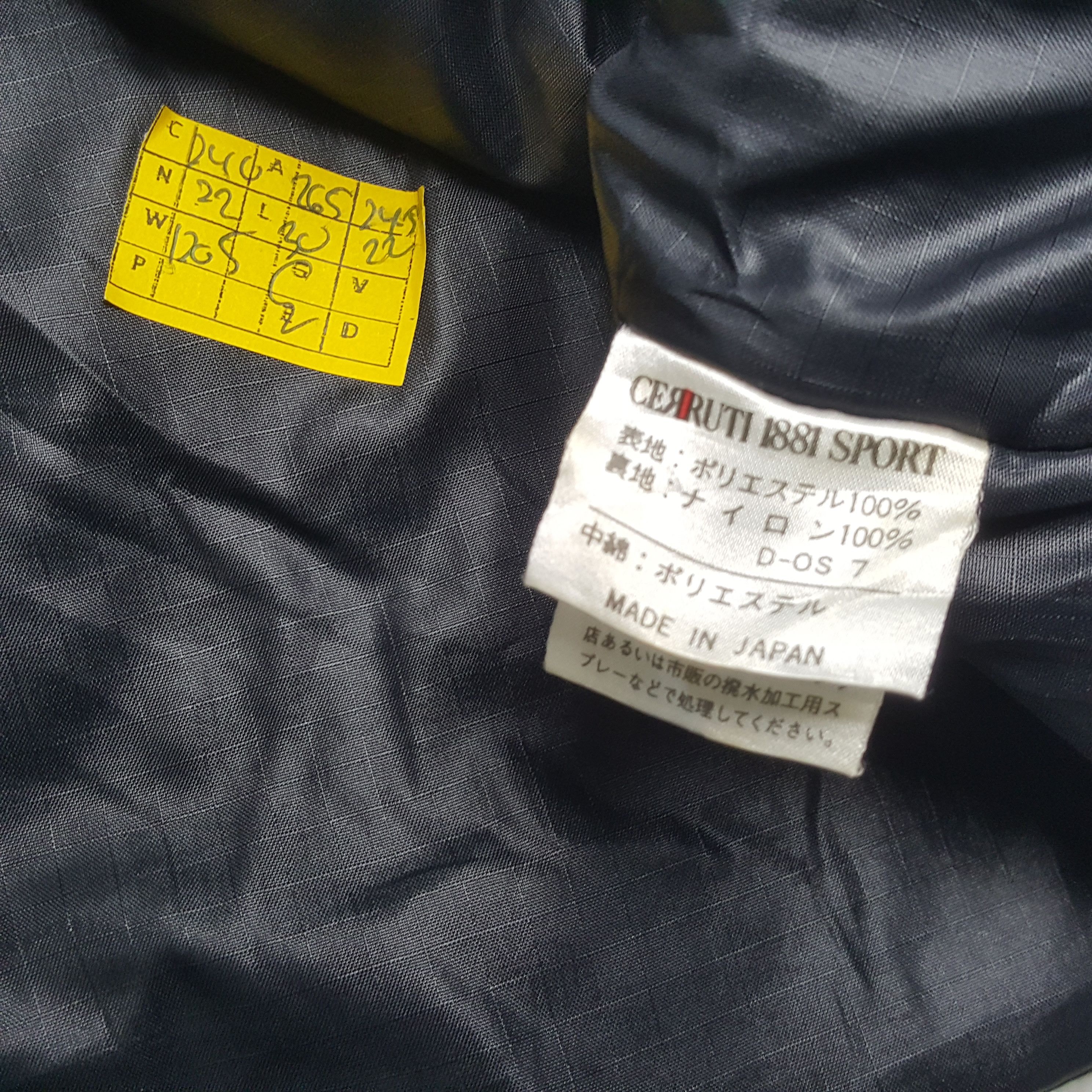 Cerruti 1881 × Japanese Brand × Vintage Vintage CERRUTI 1881SPORT Italian Fashion Brand Jacket Size US XL / EU 56 / 4 - 7 Thumbnail