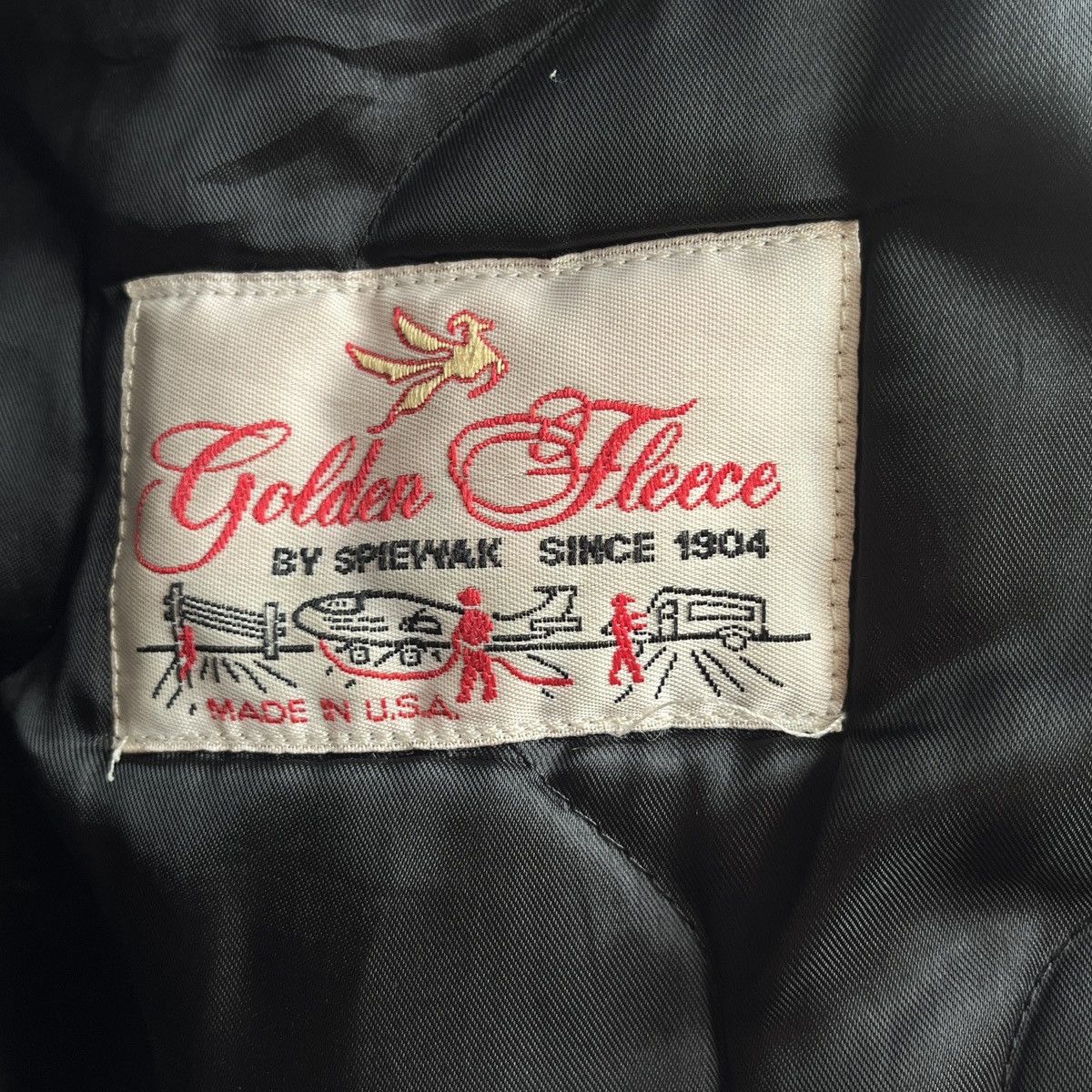 Buzz Rickson's × I. Spiewak And Sons × Vintage Vintage I Spiewak & Sons N-3B Jacket Golden Fleece USA Size US XL / EU 56 / 4 - 21 Thumbnail