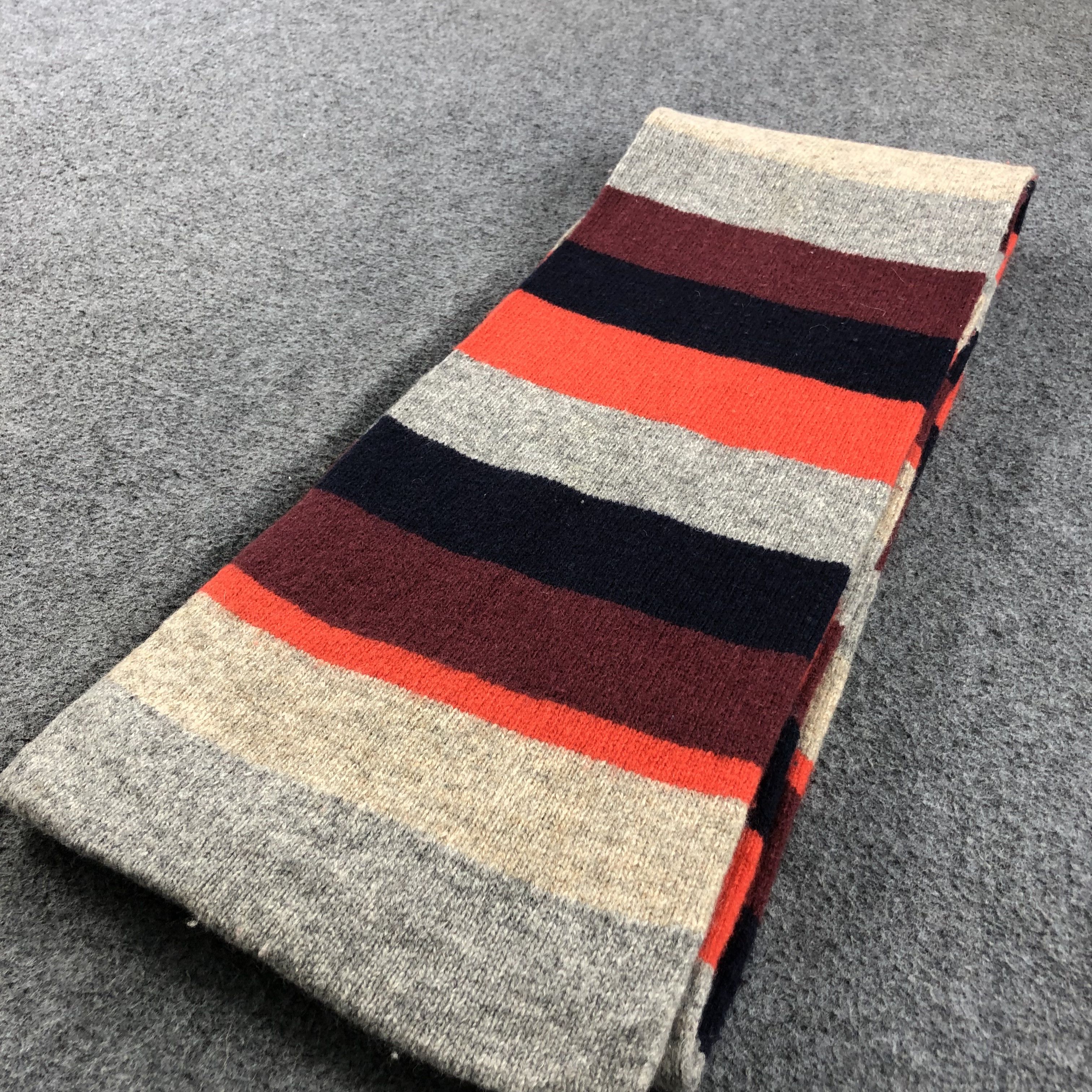 Gap GAP Striped Wool Scarf Muffler V675 Size ONE SIZE - 3 Thumbnail