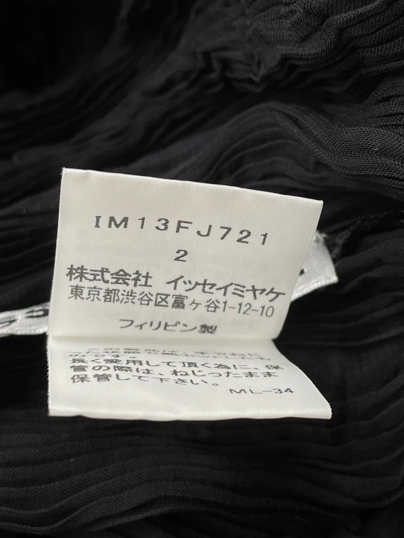 Issey Miyake Issey Miyake size:2 Black main line bubble collar wicker c Size XS / US 0-2 / IT 36-38 - 6 Thumbnail