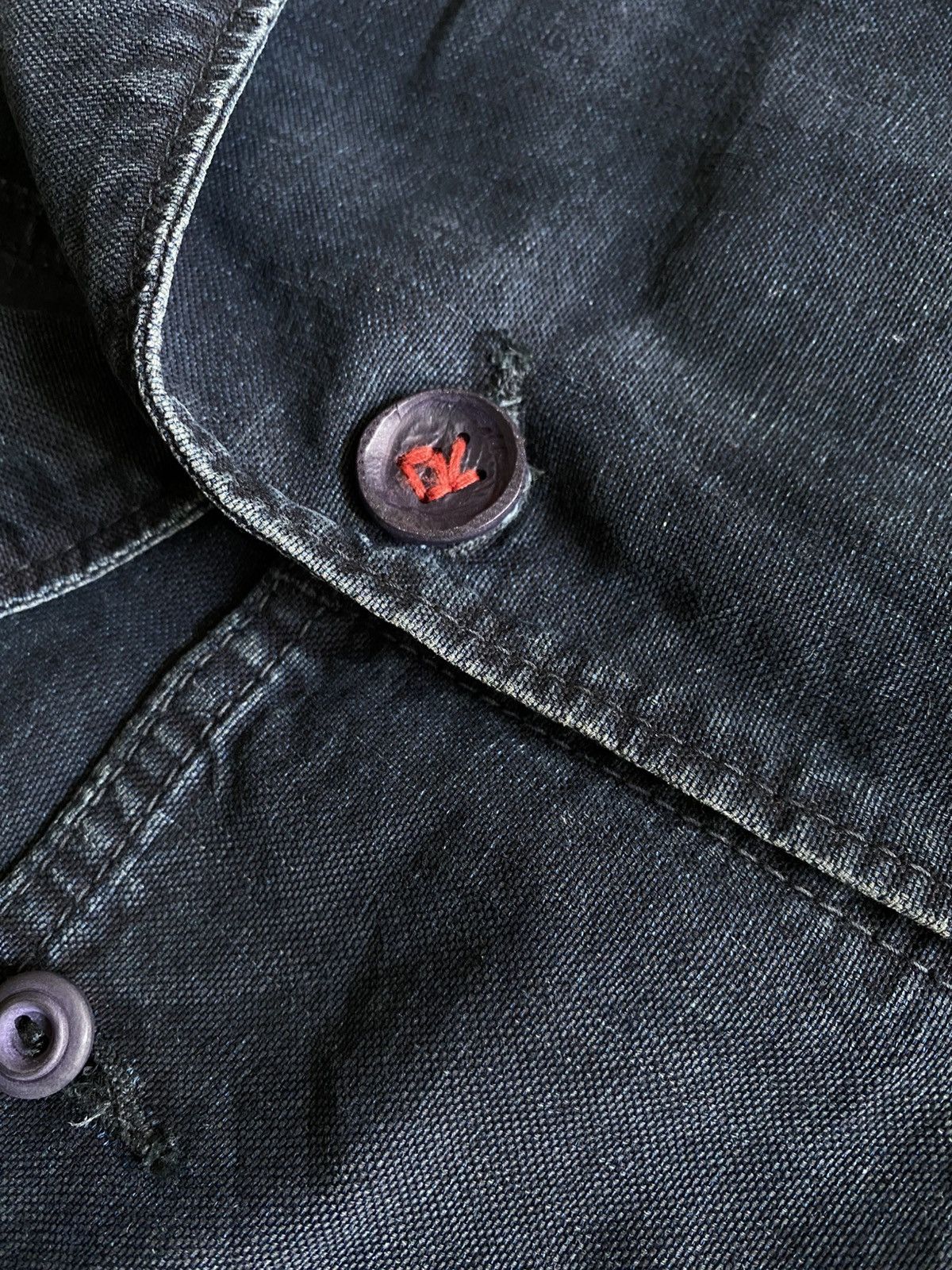 45rpm × Japanese Brand × Vintage 45Rpm indigo Denim Chore Jacket Size US M / EU 48-50 / 2 - 4 Thumbnail