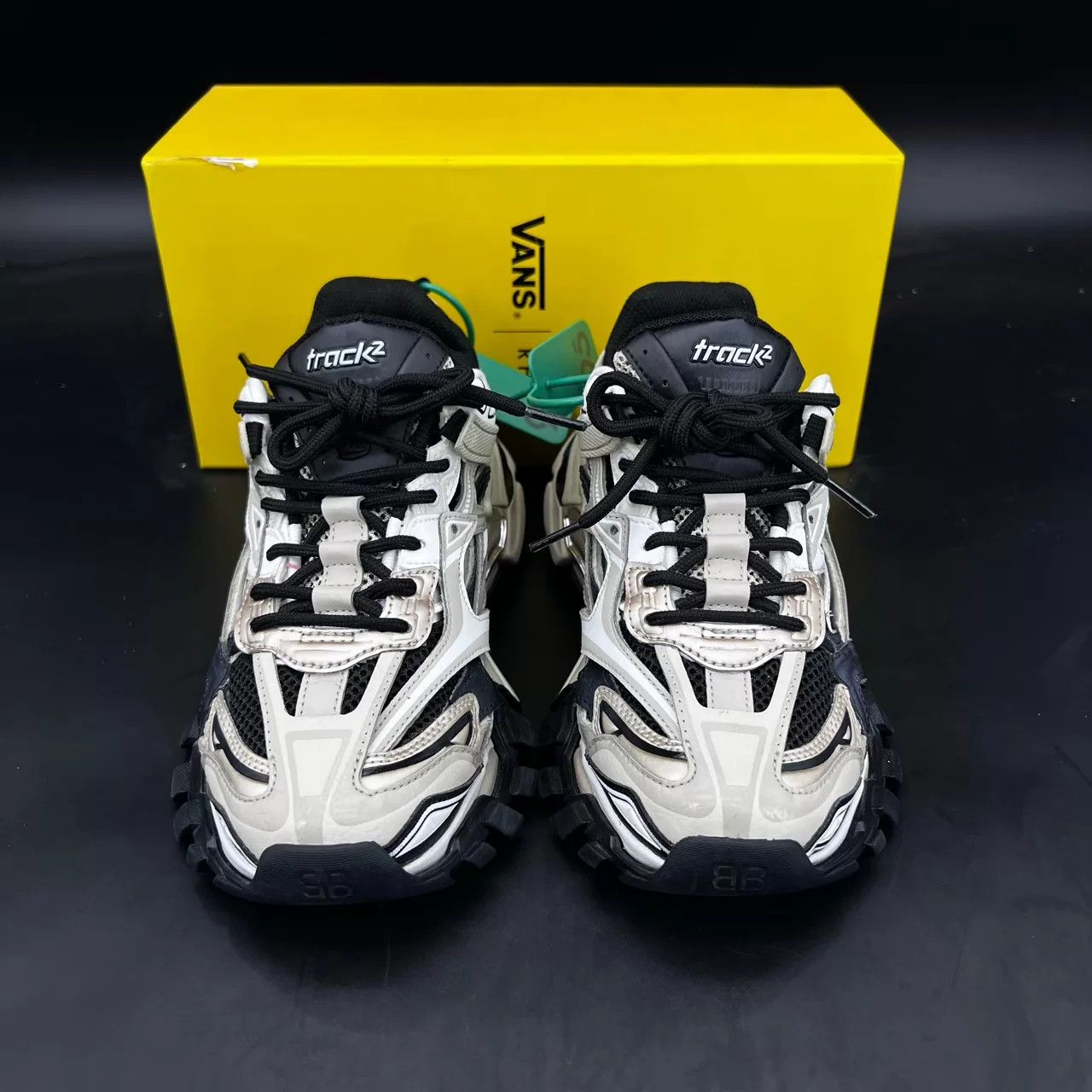 Balenciaga Balenciaga Track 2 Black & Gray 36 Mint Box Size US 5.5 / IT 35.5 - 4 Thumbnail
