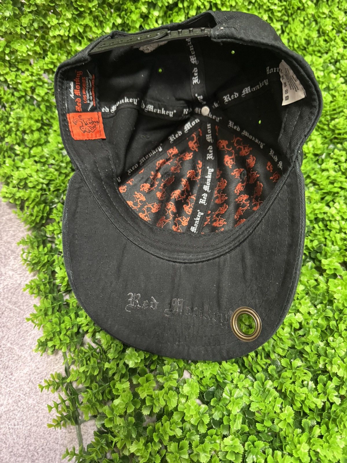 Japanese Brand Rare Vintage Cap Red Monkey Los Angeles. Avant-Garde style. Size ONE SIZE - 5 Thumbnail