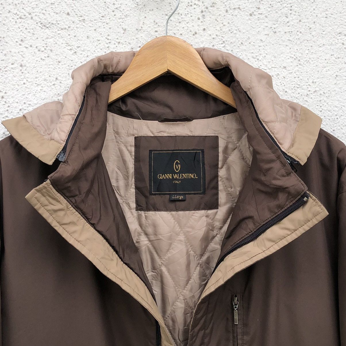 Valentino Gianni Valentino Italy Lined Quilted Nylon Parka Jacket Size US L / EU 52-54 / 3 - 16 Thumbnail