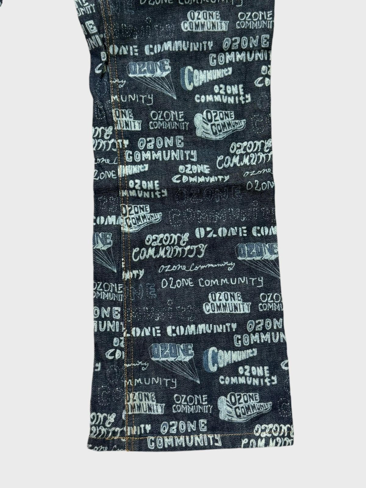Japanese Brand × Vintage Flared OZONE COMMUNITY Overpinted Hysteric Glamour Style Size US 27 - 6 Thumbnail
