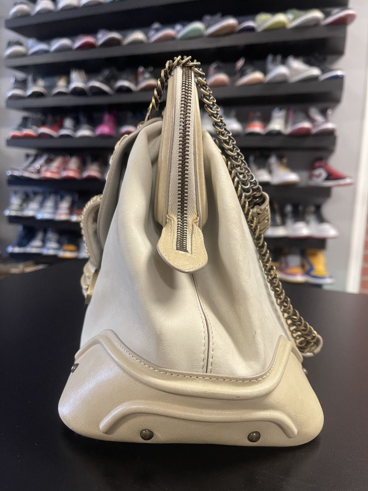 Dior Christian Dior Nubuck Medium Jeanne Frame Bag Authentic Size ONE SIZE - 9 Thumbnail