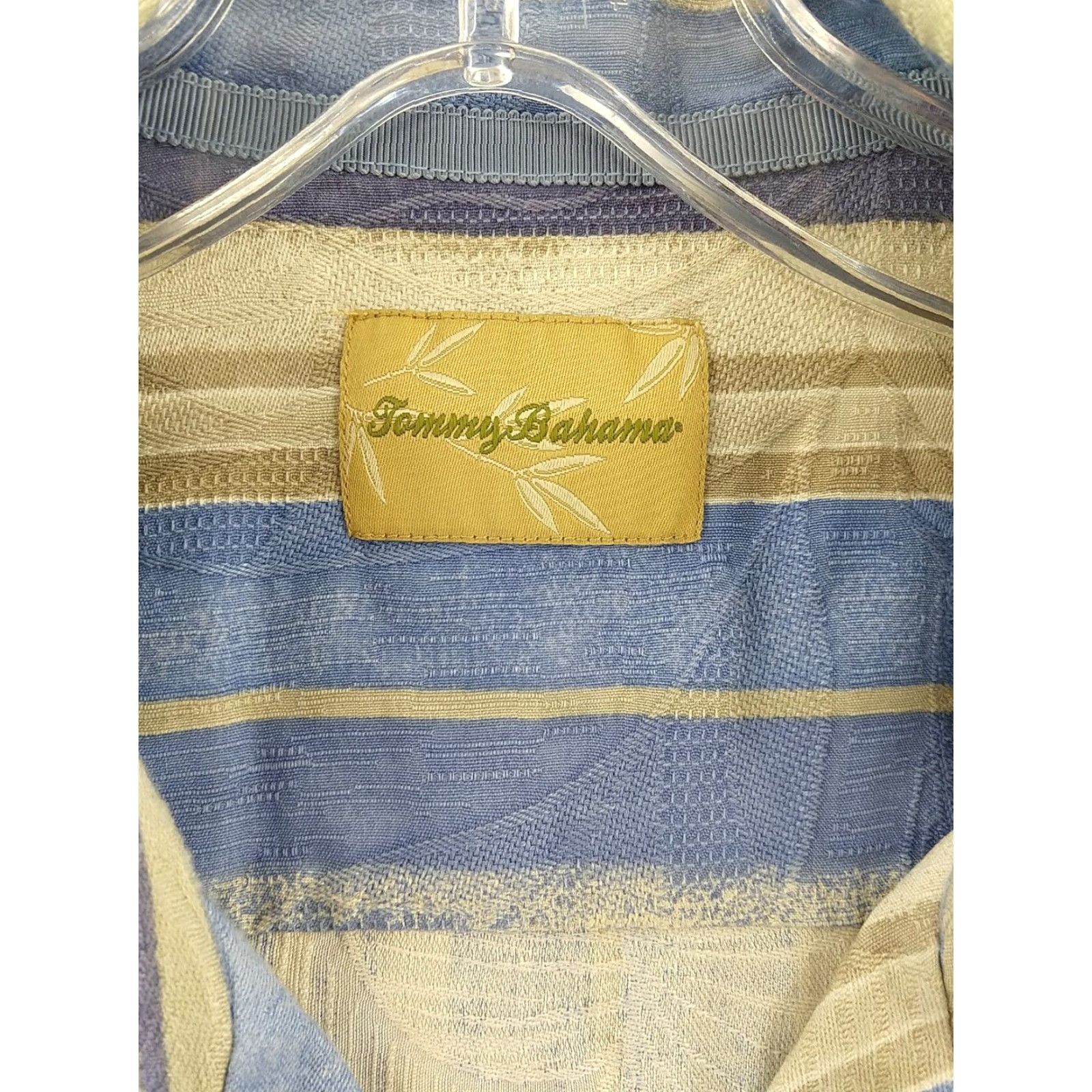 Tommy Bahama Tommy Bahama Button-Up Shirt Plaids & Checks 100% Silk Pocket Original Fit L Multicolor Men’s XL Short Sleeve Button-Front Mens Size US L / EU 52-54 / 3 - 5 Thumbnail
