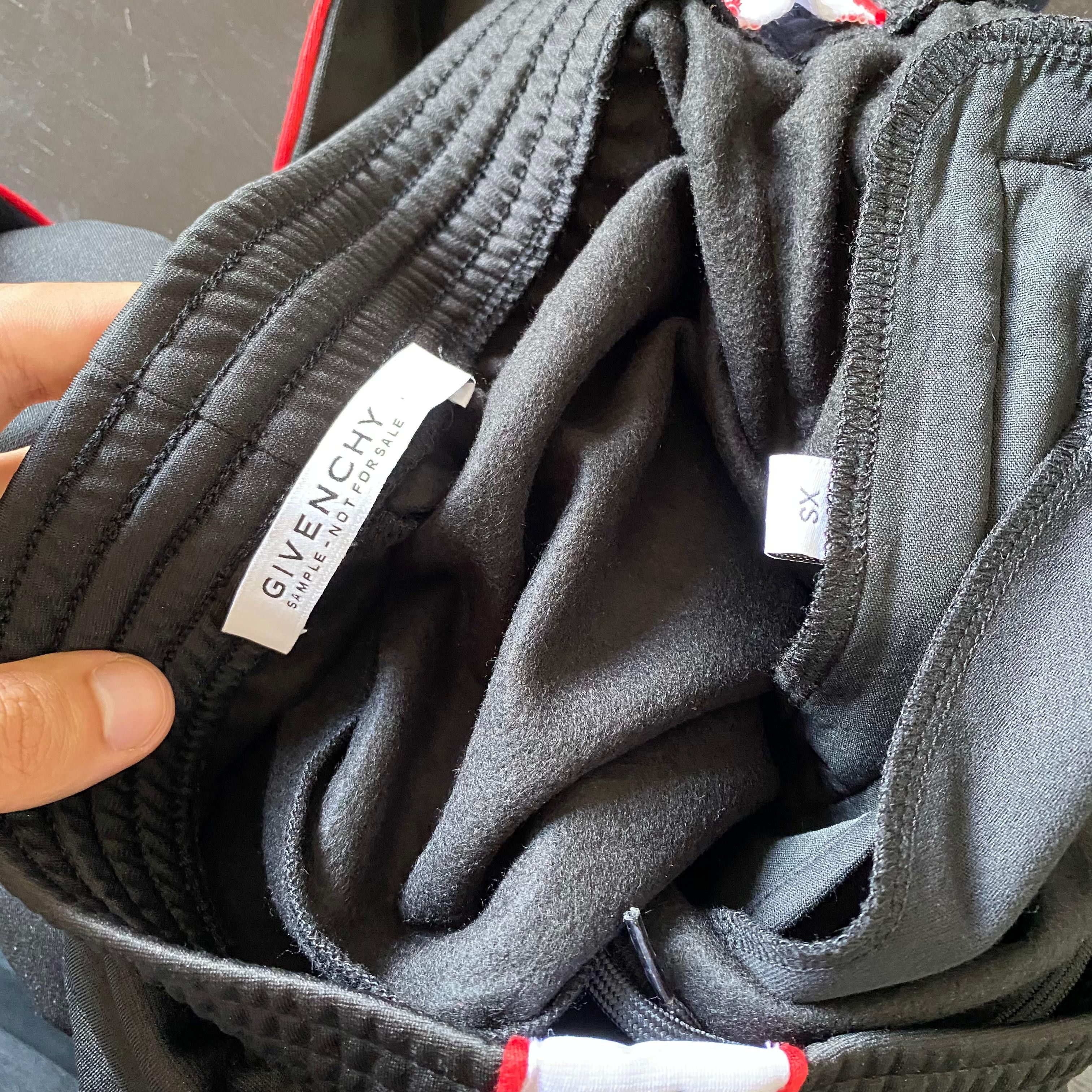 Givenchy Black Logo Track Pants Size 28" / US 6 / IT 42 - 7 Thumbnail