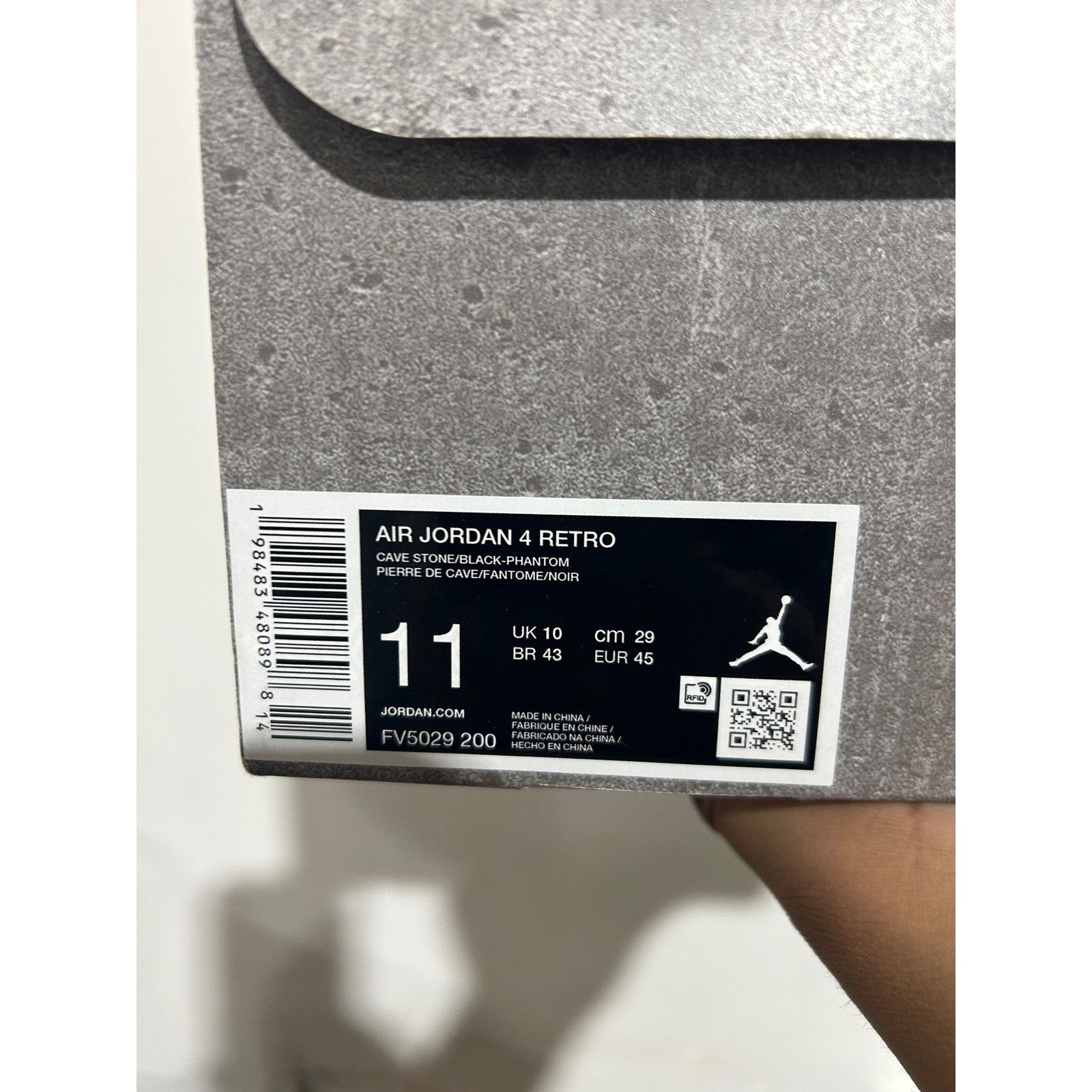Nike NIKE JORDAN 4 CAVESTONE SIZE 11 PREOWNED Size US 11 / EU 44 - 6 Thumbnail