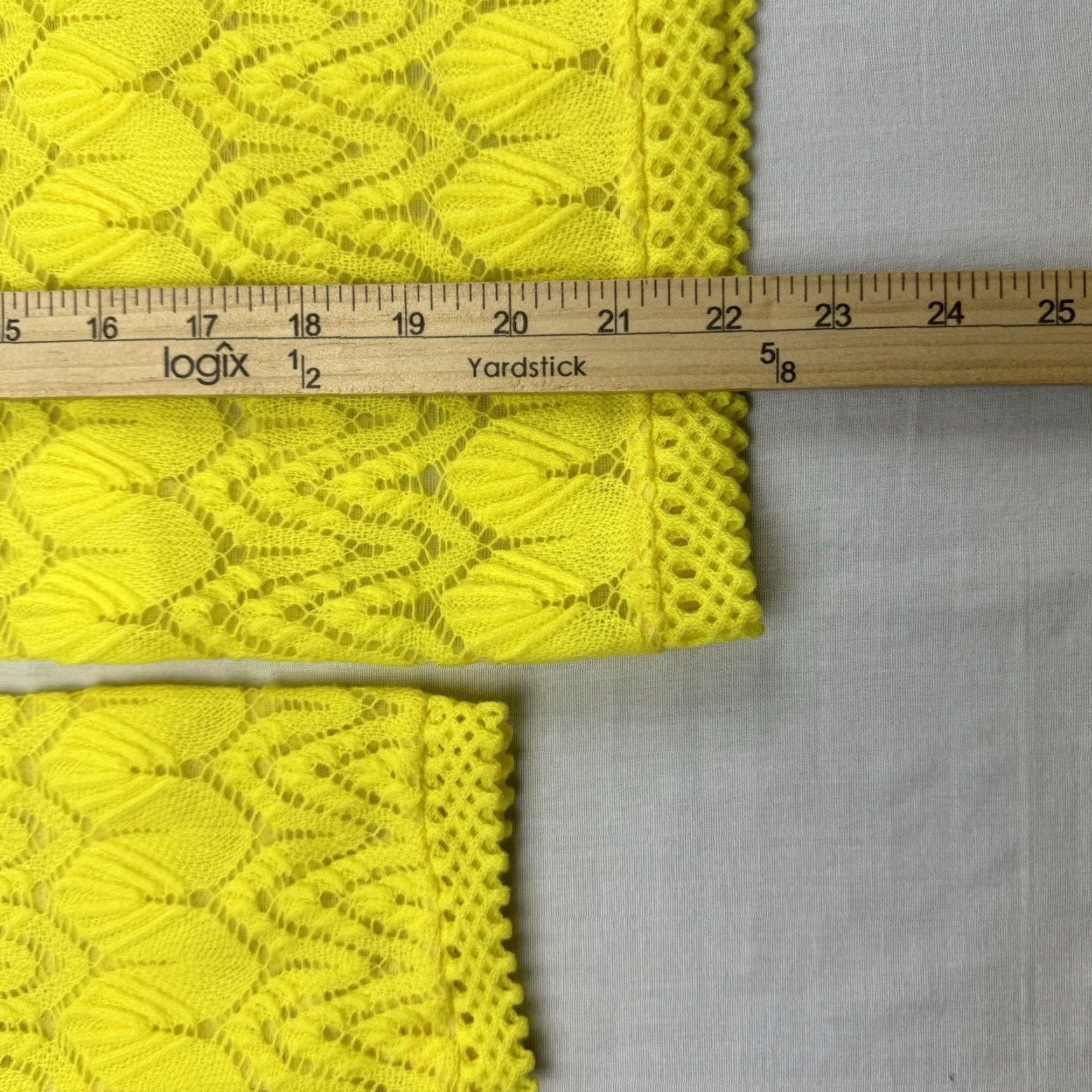 Vintage VINTAGE Miss Holly Cardigan Shirt 1960s Yellow Lace L Womens Size L / US 10 / IT 46 - 5 Thumbnail