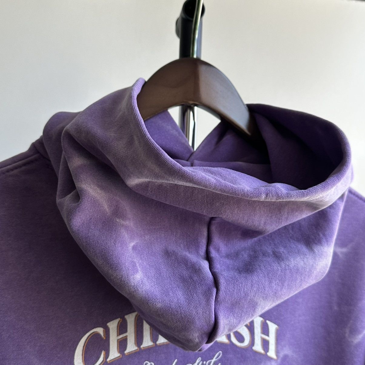 CHILDS VINTAGE 1995 CHILDISH ROBS MOTORS RACING PURPLE HOODIE Size US S / EU 44-46 / 1 - 5 Thumbnail