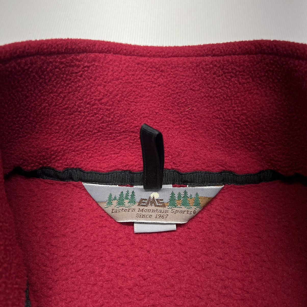 Eastern Mountain Sports × Vintage VTG Eastern Mountain Sports Fleece Red Sweater Full Zip Y2K Size XL / US 12-14 / IT 48-50 - 7 Thumbnail