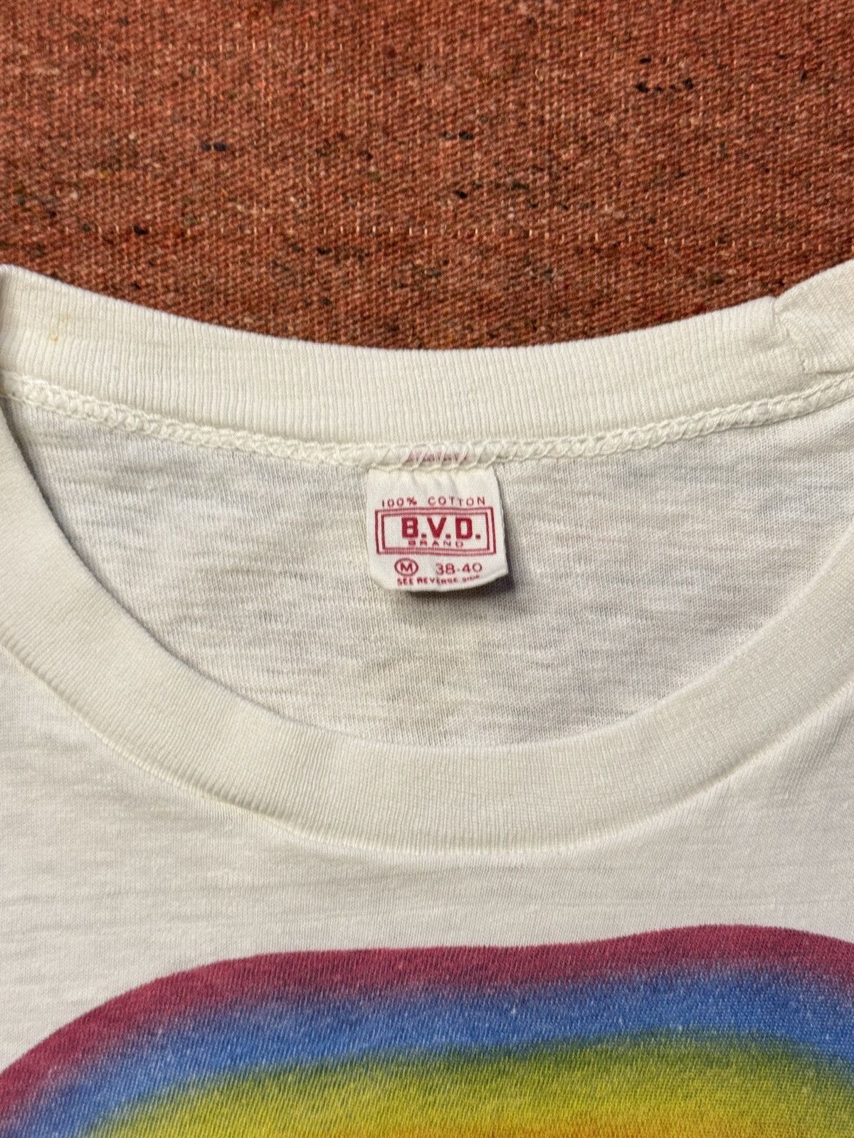 Band Tees × Vintage Vintage 1972 Grateful Dead Stanley Mouse Rainbow Foot Tee Size US M / EU 48-50 / 2 - 5 Thumbnail