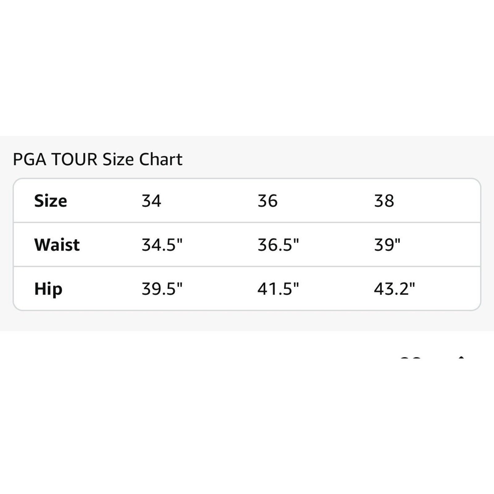 PGA Tour PGA TOUR Men's 9" Golf Shorts Expandable Waist 36” Size US 36 / EU 52 - 11 Thumbnail