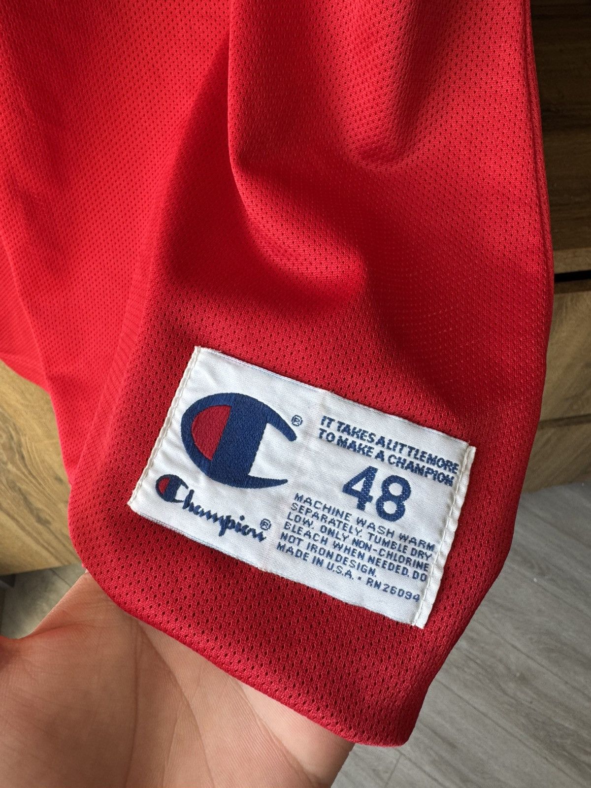 Champion × NBA × Vintage Vintage Michael Jordan #23 Chicago Bulls Home Jersey Size US M / EU 48-50 / 2 - 6 Thumbnail