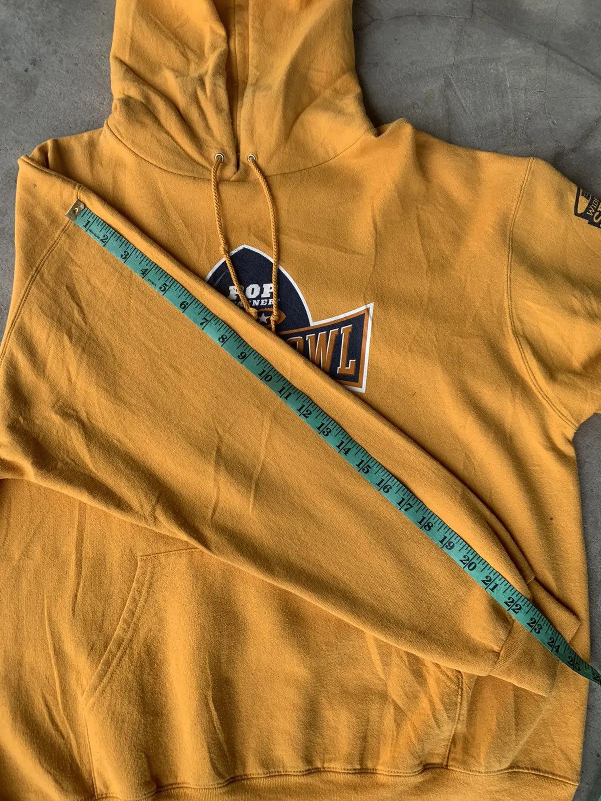 Champion Champion x pop Warner super bowl 57 mustard yellow hoodie. Size US L / EU 52-54 / 3 - 3 Thumbnail
