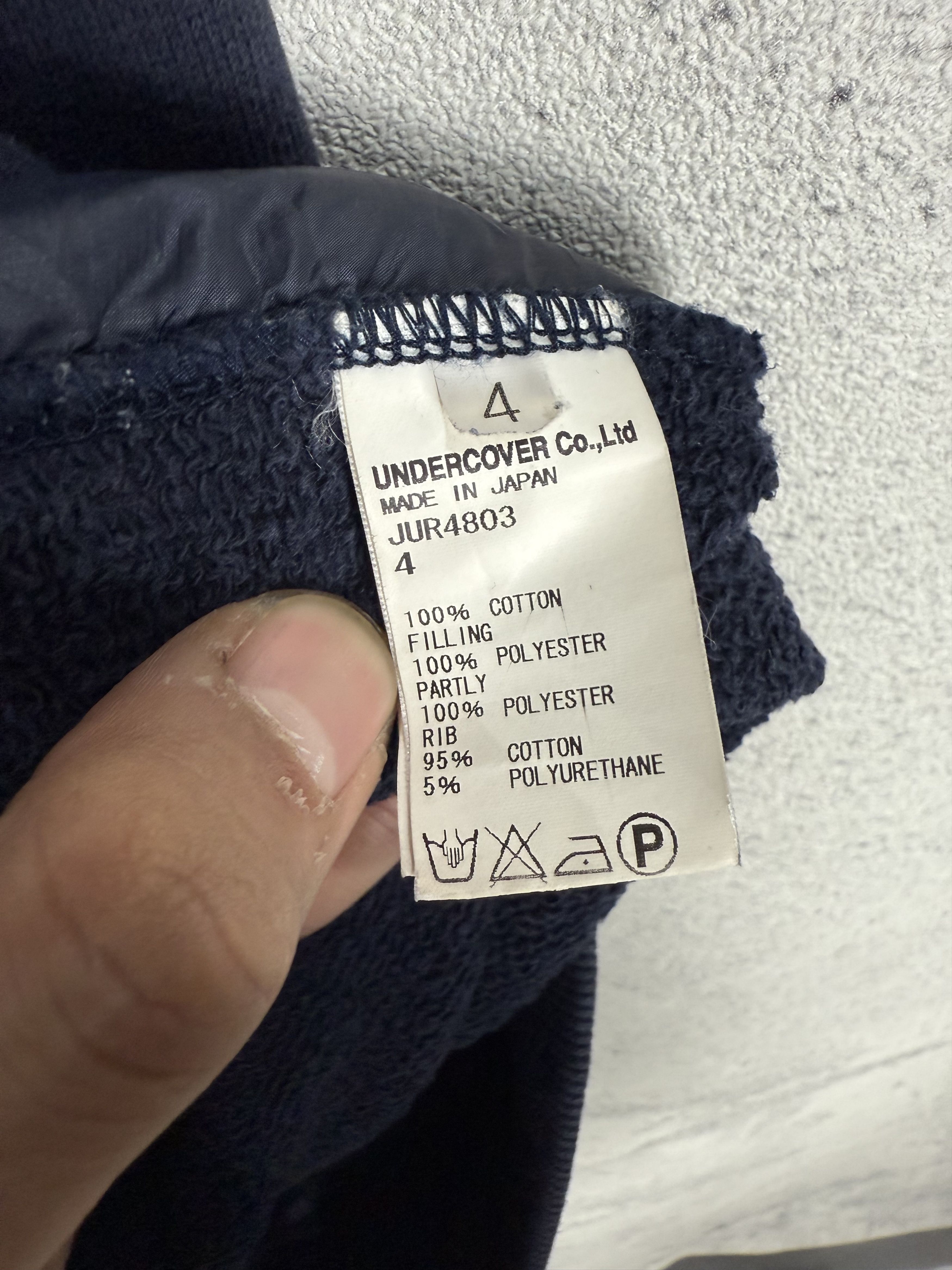 John Undercover John Undercover Quilted Sweatshirt Crewneck Size US XL / EU 56 / 4 - 7 Thumbnail