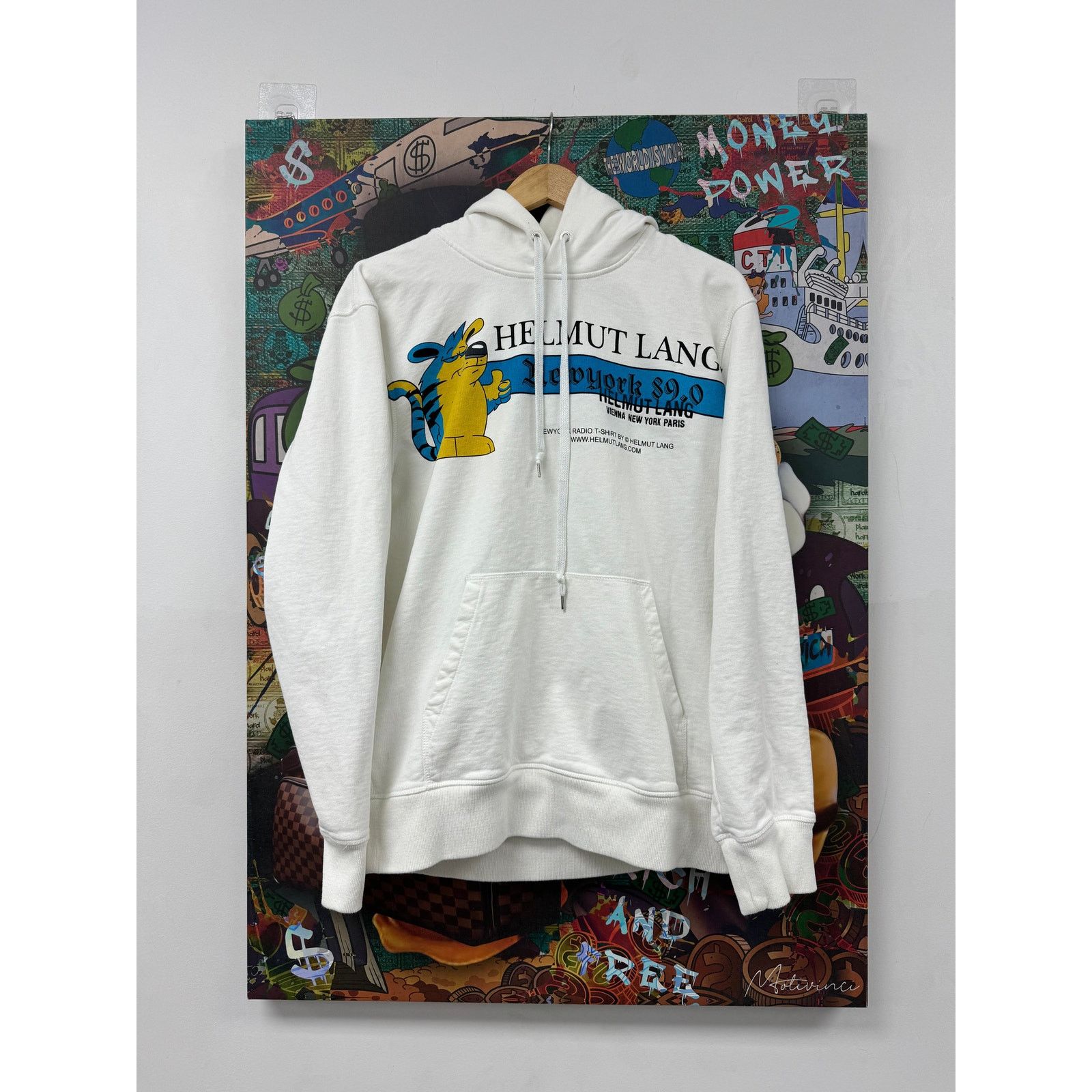 Helmut Lang Helmut Lang New York Hoodie Used Large Size US L / EU 52-54 / 3 - 1 Thumbnail