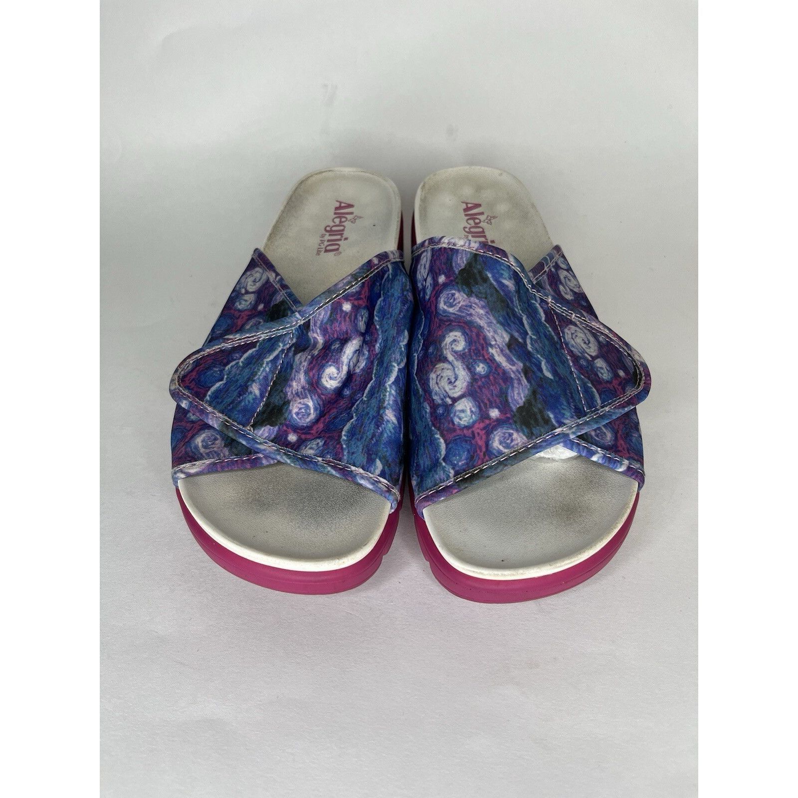 Allegri Alegria AIR-267 AIRIE Such A Monet Platform Slide Sandals Wo Size US 10.5 / IT 40.5 - 9 Thumbnail