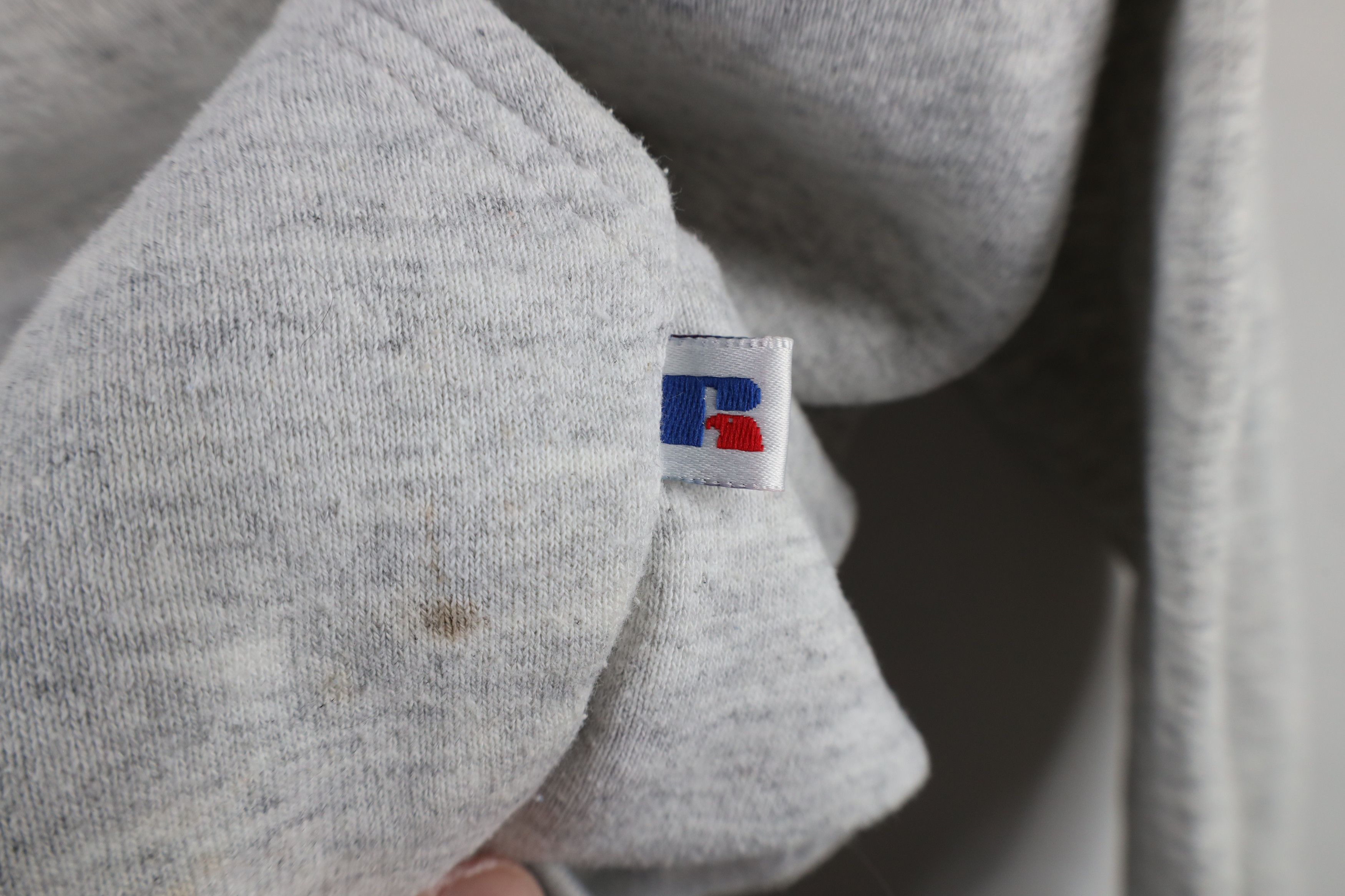 Russell Athletic × Vintage Vintage 90s Russell Athletic Blank Hoodie Sweatshirt USA Size US L / EU 52-54 / 3 - 4 Thumbnail