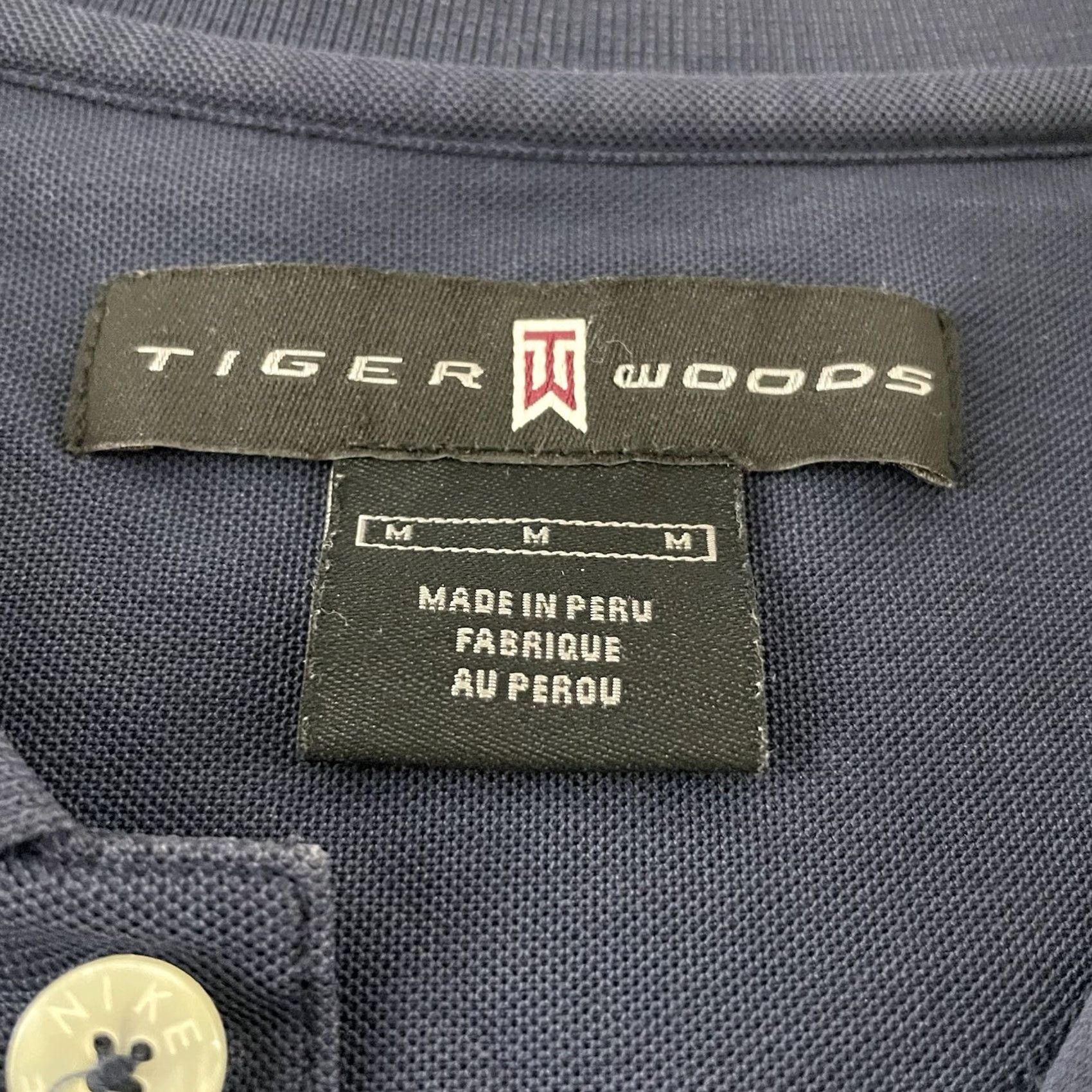 Nike Nike Golf Polo Shirt Short Sleeve Mens M Blue VTG Tiger Woods Button-Up 90s Retro Size US M / EU 48-50 / 2 - 2 Thumbnail