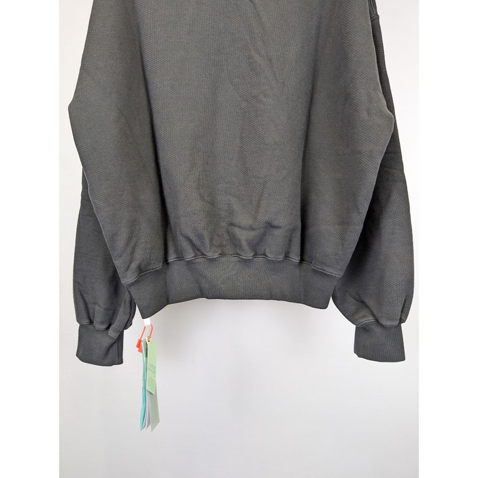 Off-White o1rshd1 Bookish Laund Boxy Crewneck in Black Size US XXL / EU 58 / 5 - 15 Thumbnail
