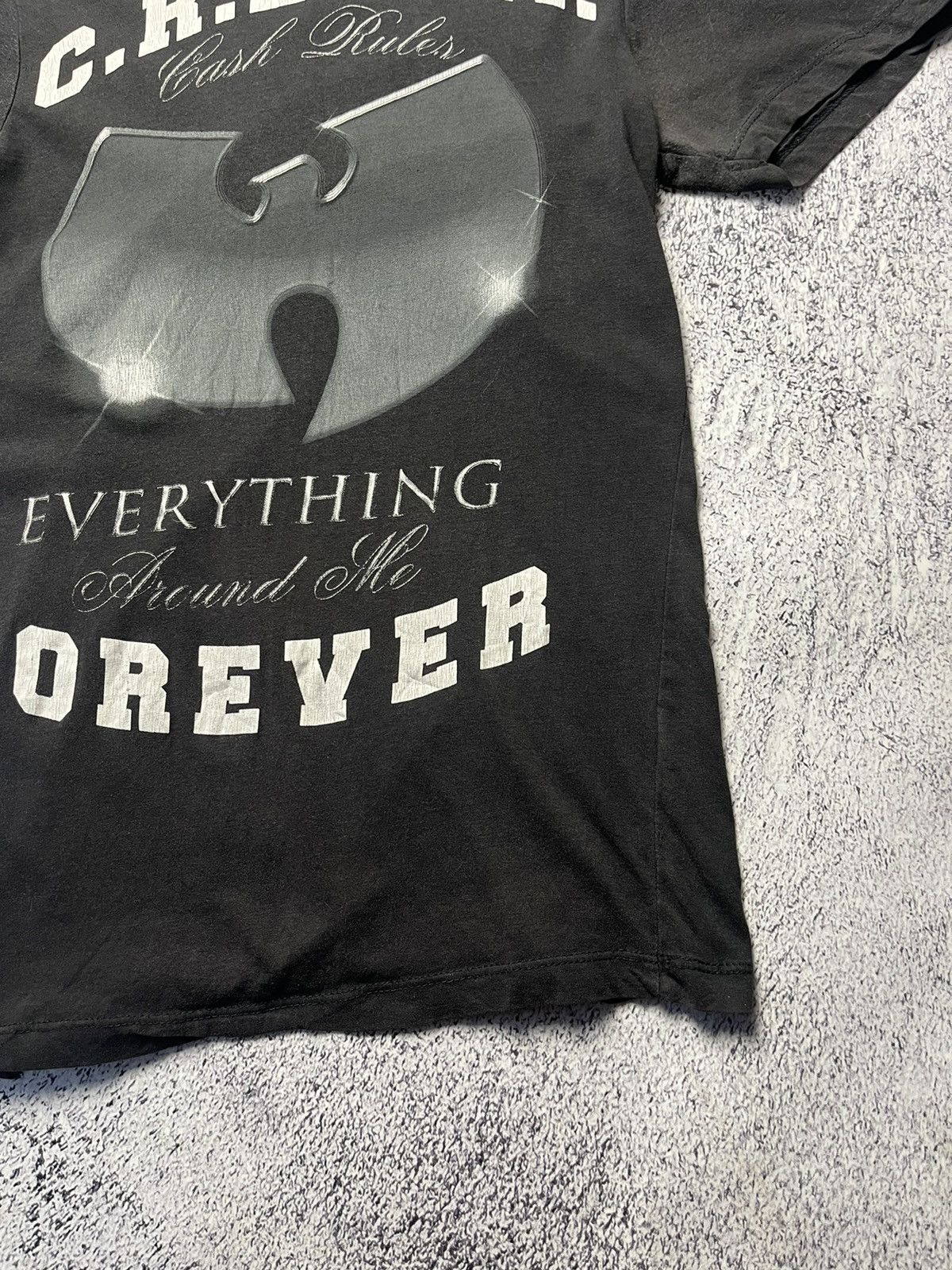Band Tees Vintage CREAM WU TANG FOREVER TOUR MERCH Rare Size US XS / EU 42 / 0 - 17 Thumbnail