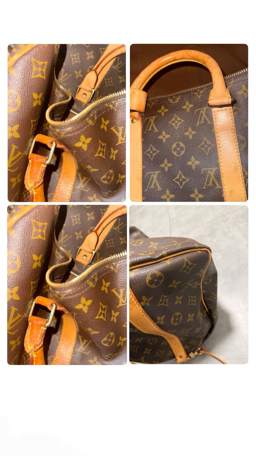 Louis Vuitton Louis Vuitton Keepall 50 Vintage Bag Size ONE SIZE - 12 Thumbnail