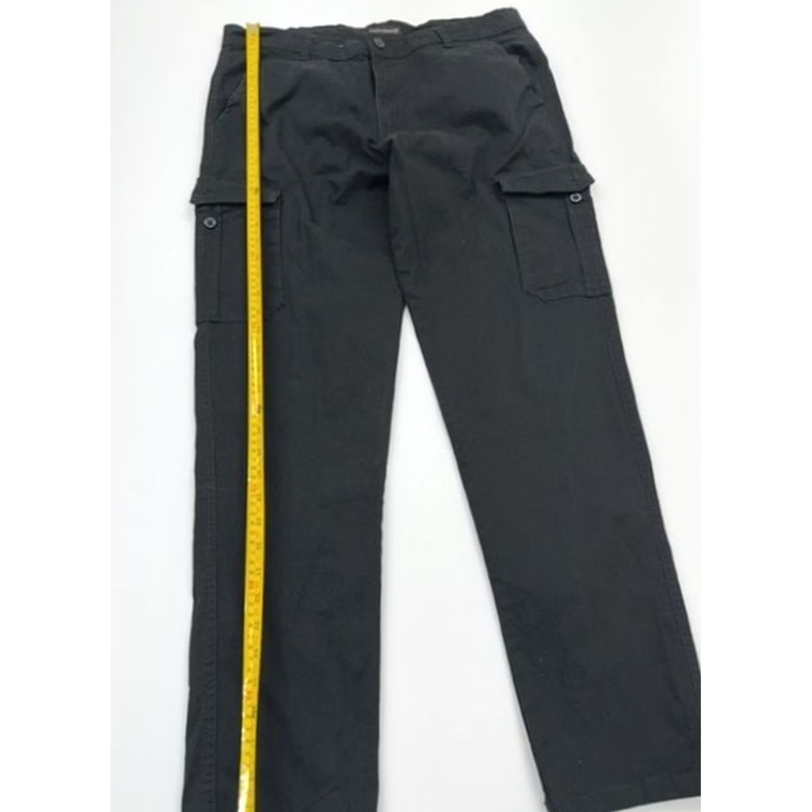 Timberland Timberland Cargo Pants 36 Regular Black Denim Button - Boys Pants 36 Reg Black Timberland Cargo Pants Size US 36 / EU 52 - 5 Thumbnail