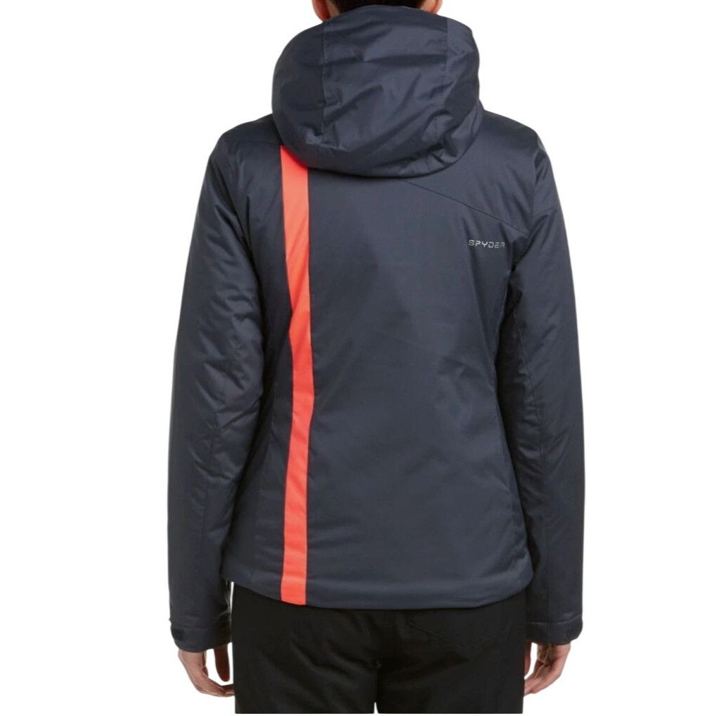 Spyder NWT Spyder MYX Ski Jacket Charcoal Grey Pink Winter Jacket W Size XL / US 12-14 / IT 48-50 - 4 Thumbnail