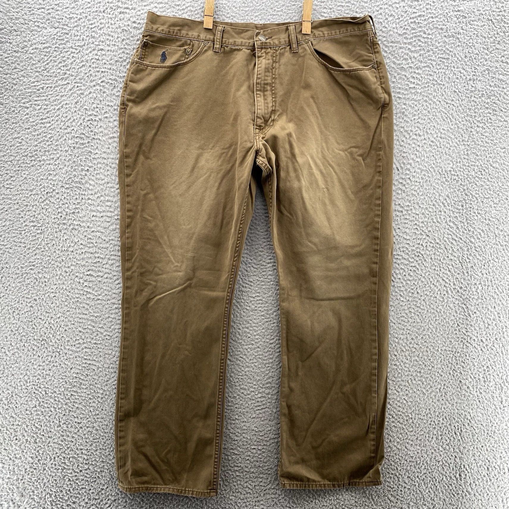 Polo Ralph Lauren Polo Ralph Lauren 650 Jeans 39x29 Brown Classic Preppy Y2k Men's 650 Straight Button Fly 36 Brown Jeans Polo Ralph Lauren 650 Size US M / EU 48-50 / 2 - 2 Thumbnail