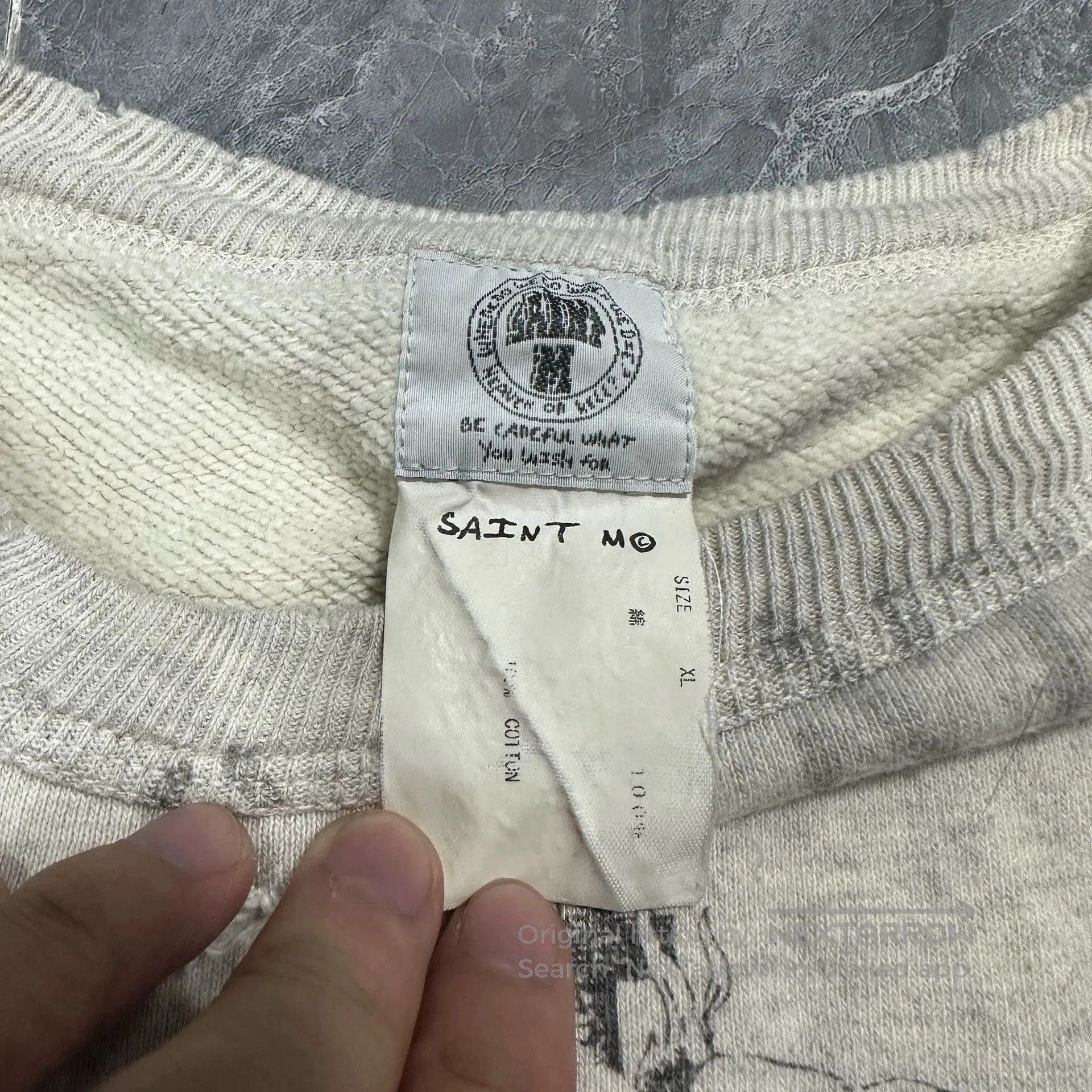 Other Saint Michael God washed rice white and destroyed the round Size US XL / EU 56 / 4 - 5 Thumbnail