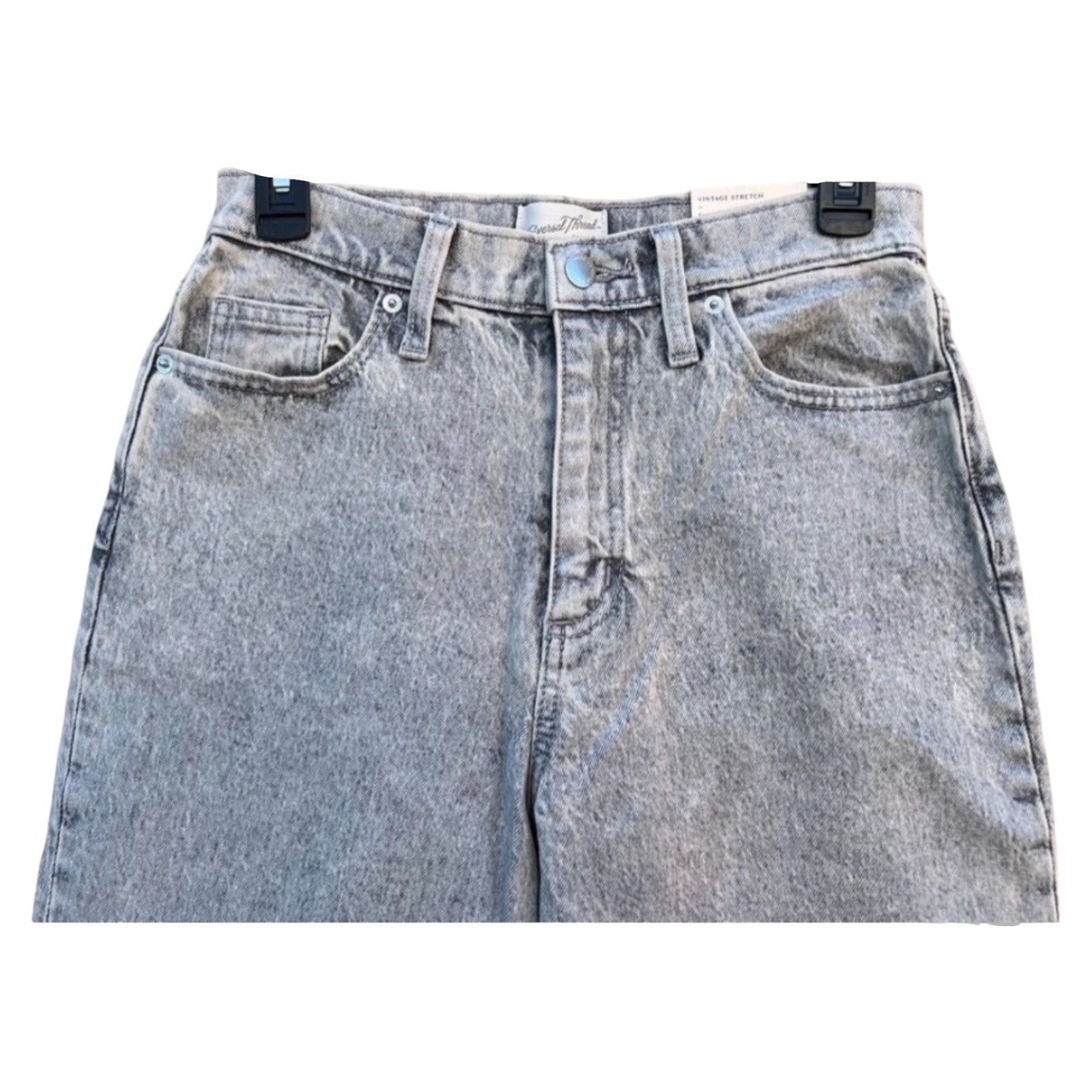 Other Universal Thread - Women's Vintage Straight Pants - Grey - 2 Size 26" / US 2 / IT 38 - 10 Thumbnail