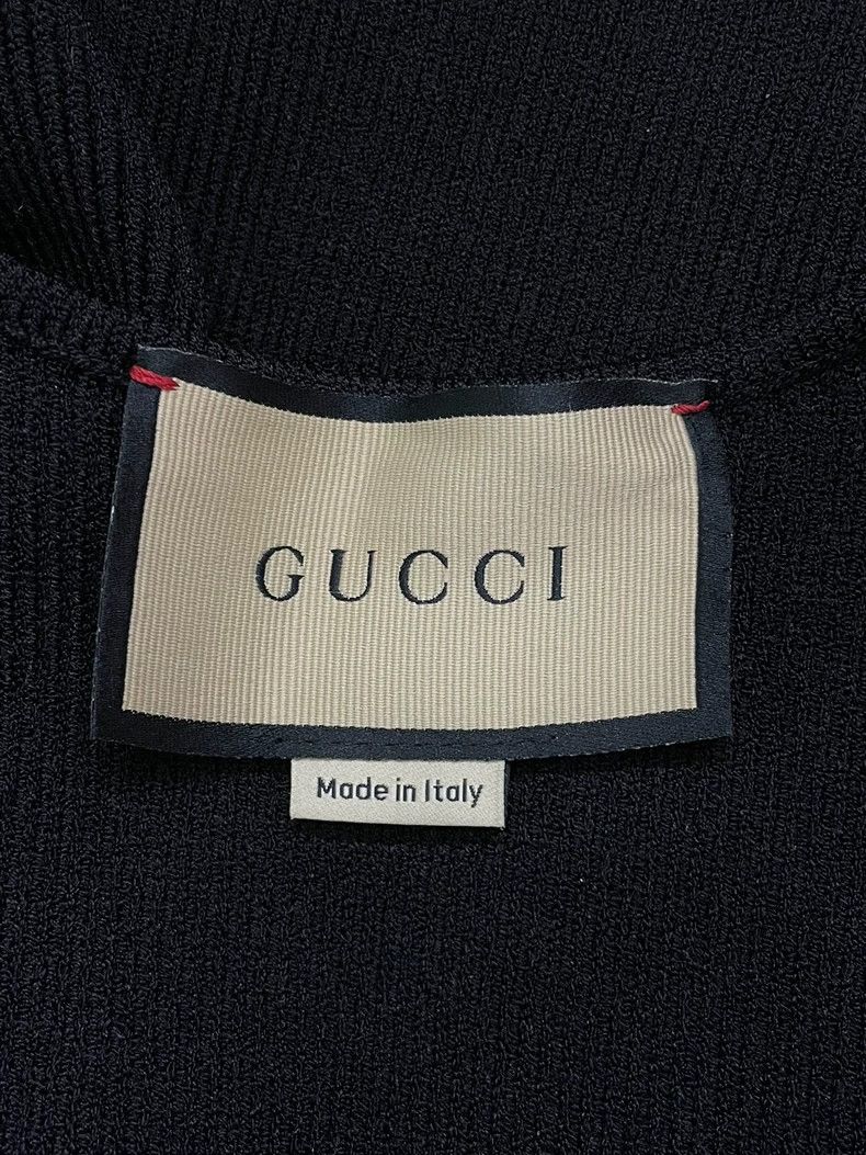 Gucci Gucci Black top with long sleeves Size US M / EU 48-50 / 2 - 3 Thumbnail