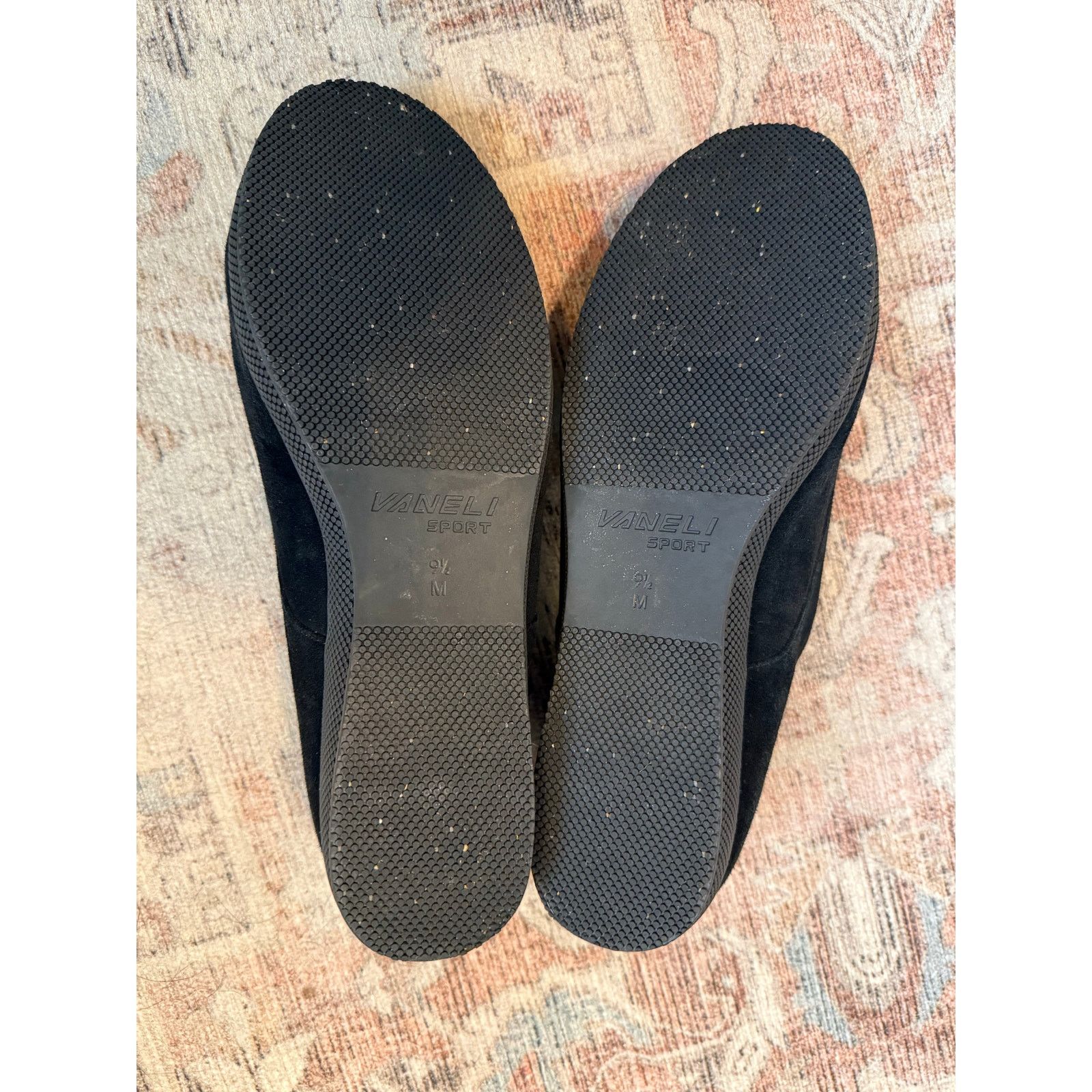 VANELI VANELi Sport Black Slip-On Leather Loafers, Sz 9.5 Size US 9.5 / IT 39.5 - 6 Thumbnail
