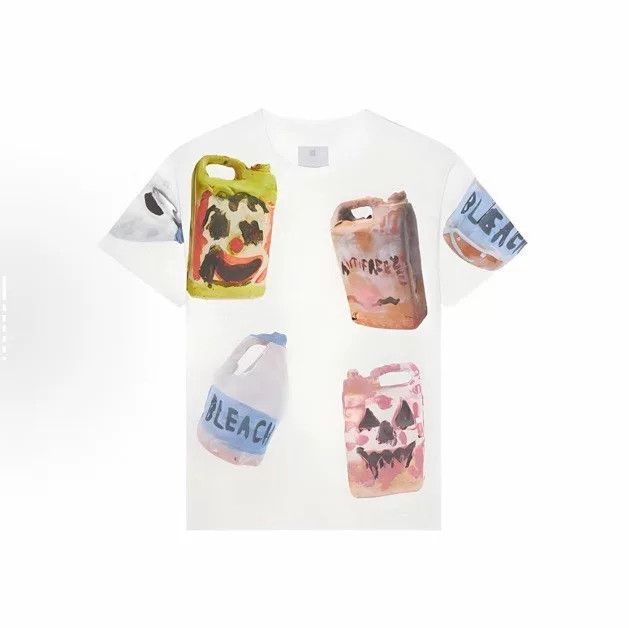 Givenchy Givenchy Classic Graffiti Oil Drum T-shirt Size US L / EU 52-54 / 3 - 1 Thumbnail