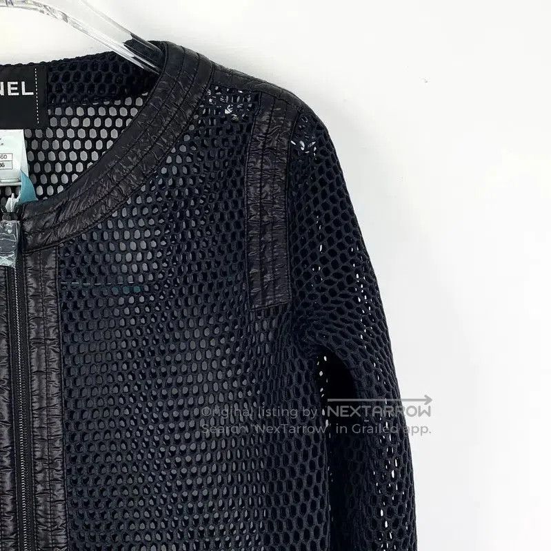 Chanel Chanel Black Mesh Women's Jacket . Size XS / US 0-2 / IT 36-38 - 3 Thumbnail