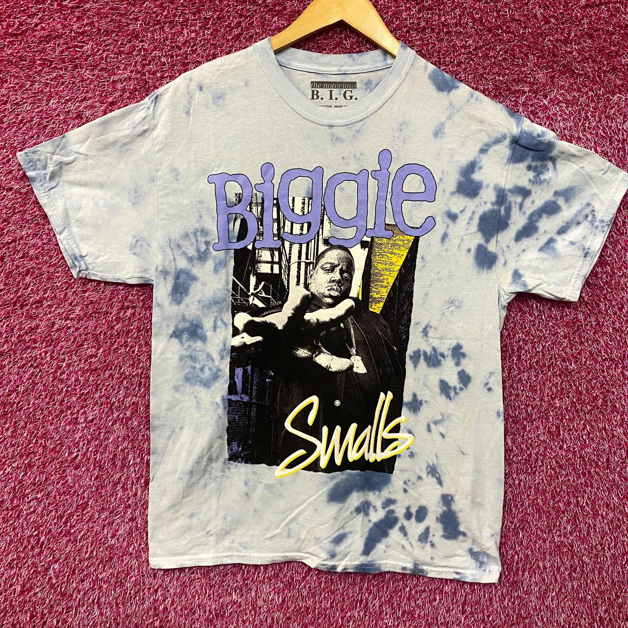Rap Tees The Notorious B.I.G Biggie Smalls Tie Dye T-Shirt Large Size US L / EU 52-54 / 3 - 1 Thumbnail