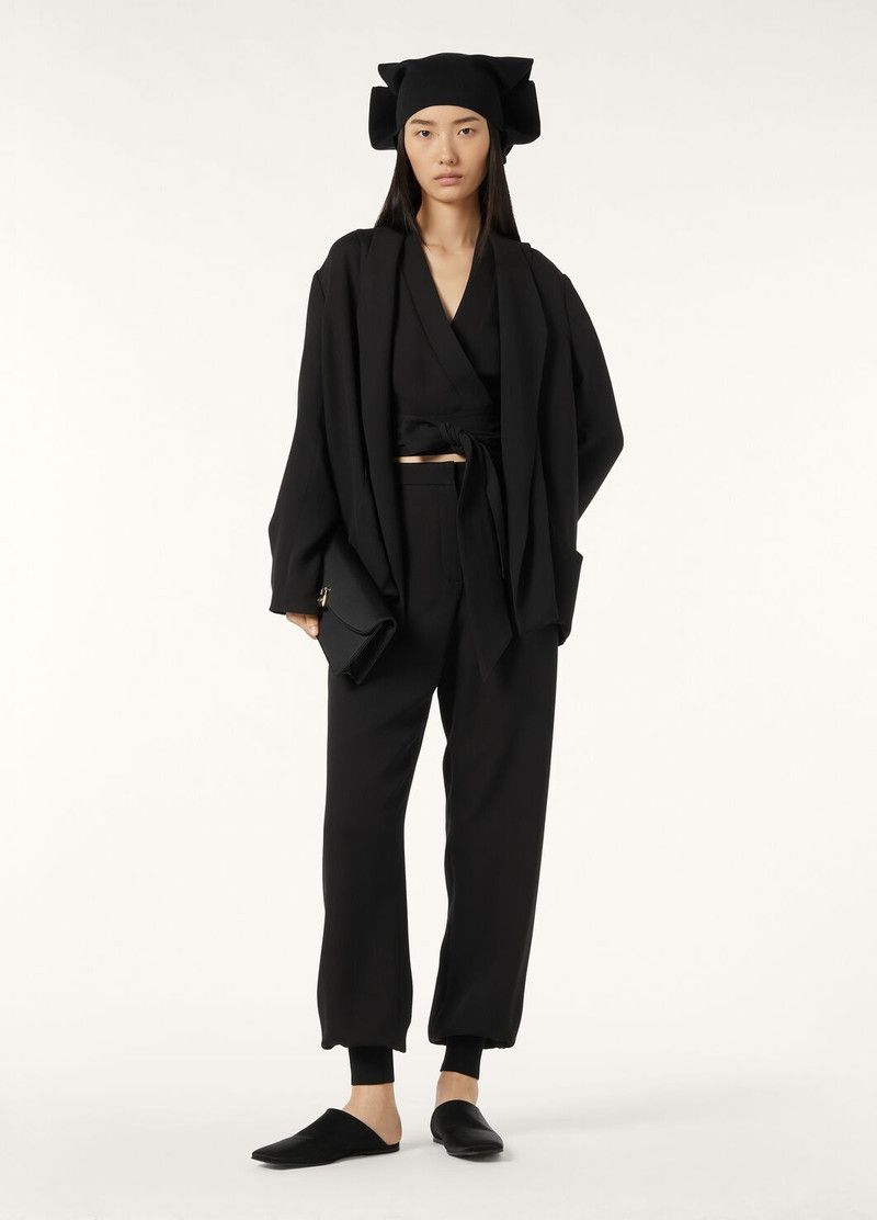 Loro Piana o1srvl11e0526 FAP0115 Clancy Shirt in Black Size S / US 4 / IT 40 - 2 Thumbnail