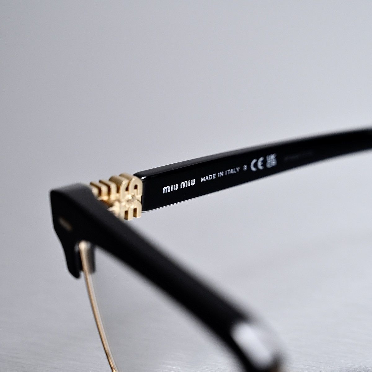 Miu Miu MIU MIU 0MU 11XV GLASSES Size ONE SIZE - 4 Thumbnail