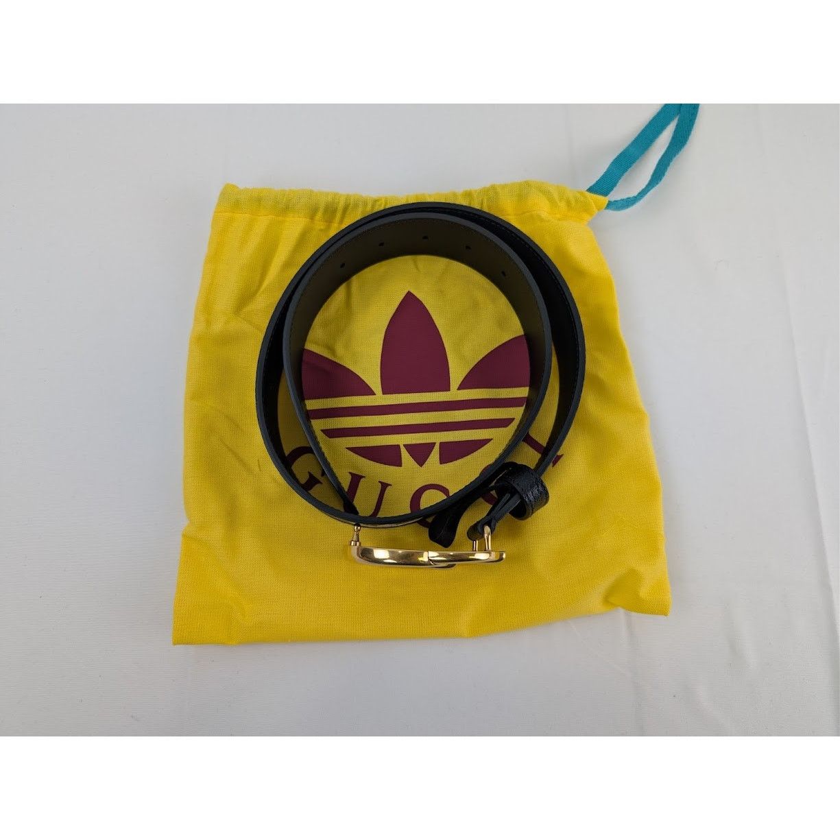 Adidas × Gucci o1rshd1 Size: 75 / M Belt W.40 GG Mar in Black Size 30 - 17 Thumbnail