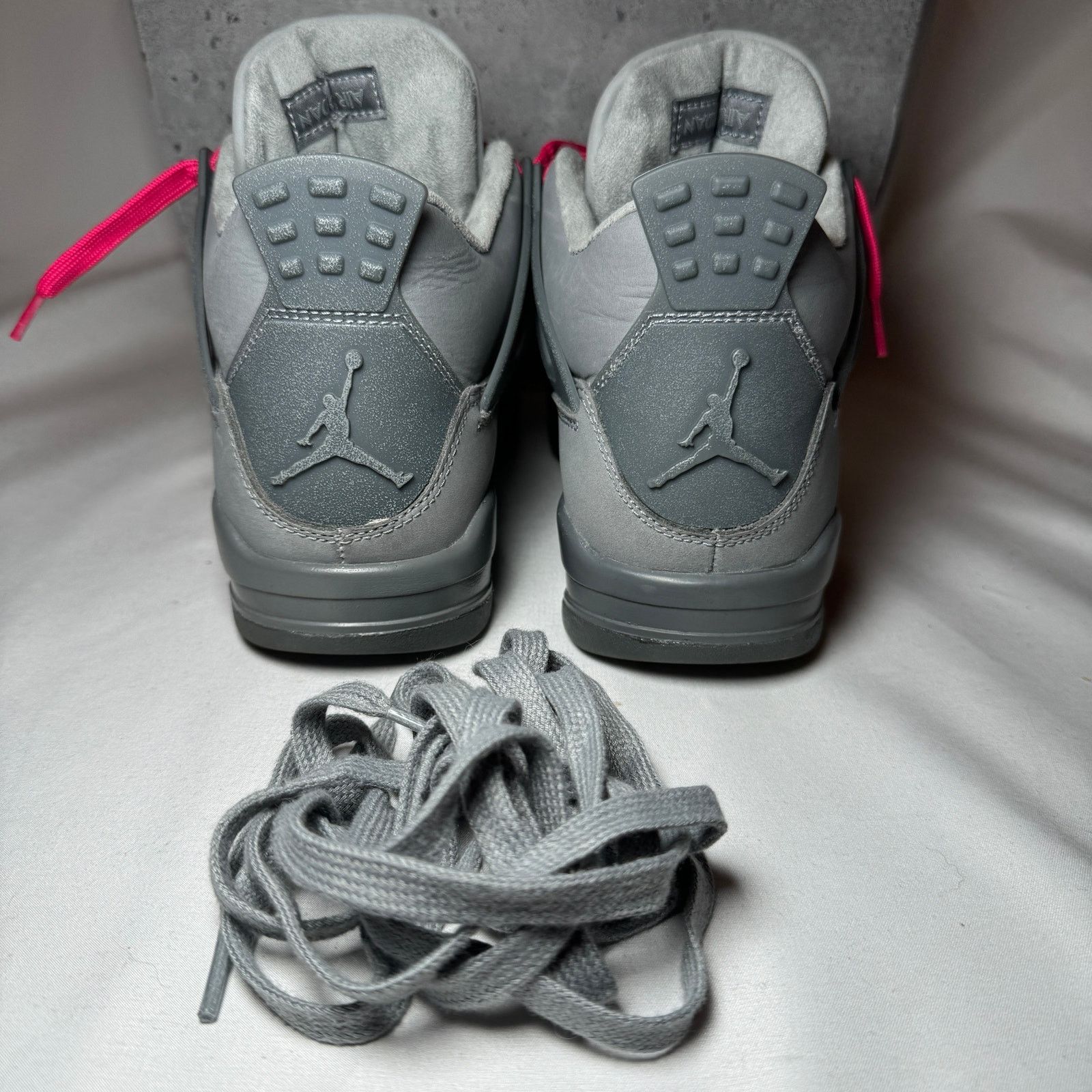 Jordan Brand × Nike Size 5 Nike Air Jordan 4 Retro SE GS Wet Cement Men's Shoes Size US 5 / EU 37 - 5 Thumbnail