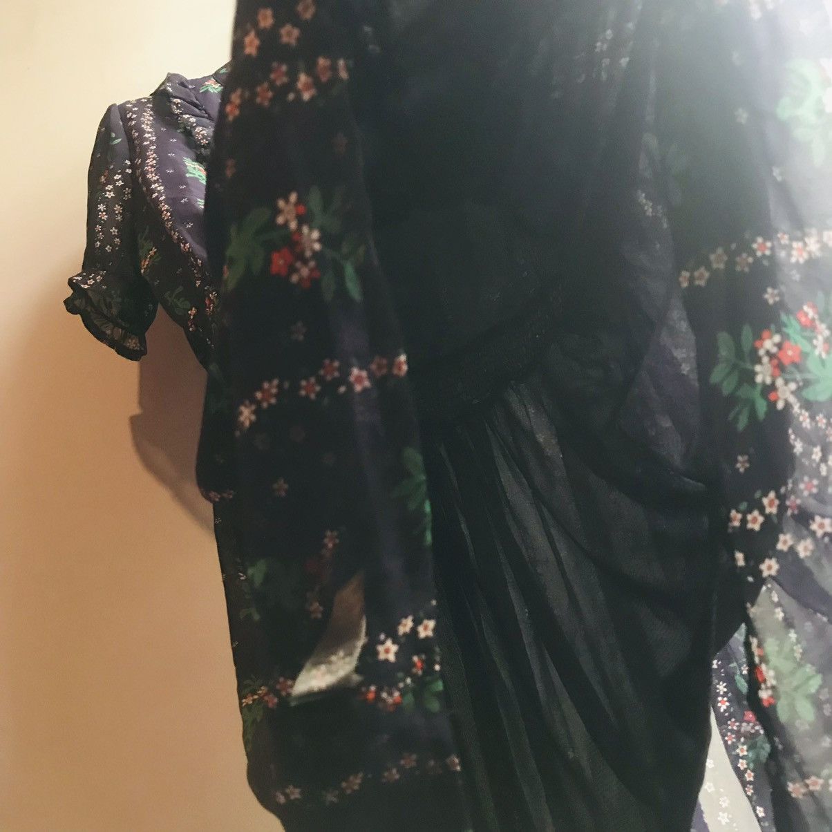20471120 × Seditionaries Japanese Floral Babydoll MIDI Dress Size M / US 6-8 / IT 42-44 - 8 Thumbnail
