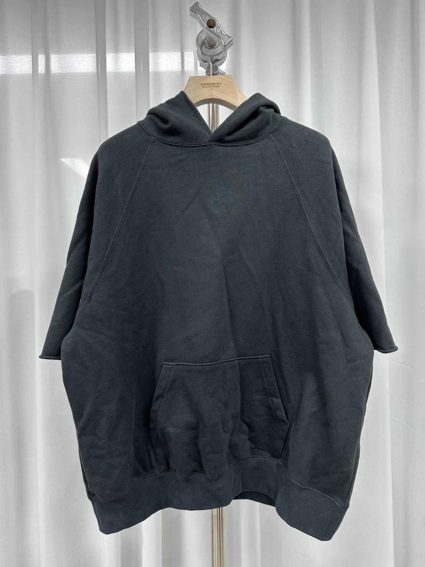 Fear of God Fear Of God Vintage Short Sleeve Hoodie Relaxed Heavyweight L Size US L / EU 52-54 / 3 - 1 Thumbnail