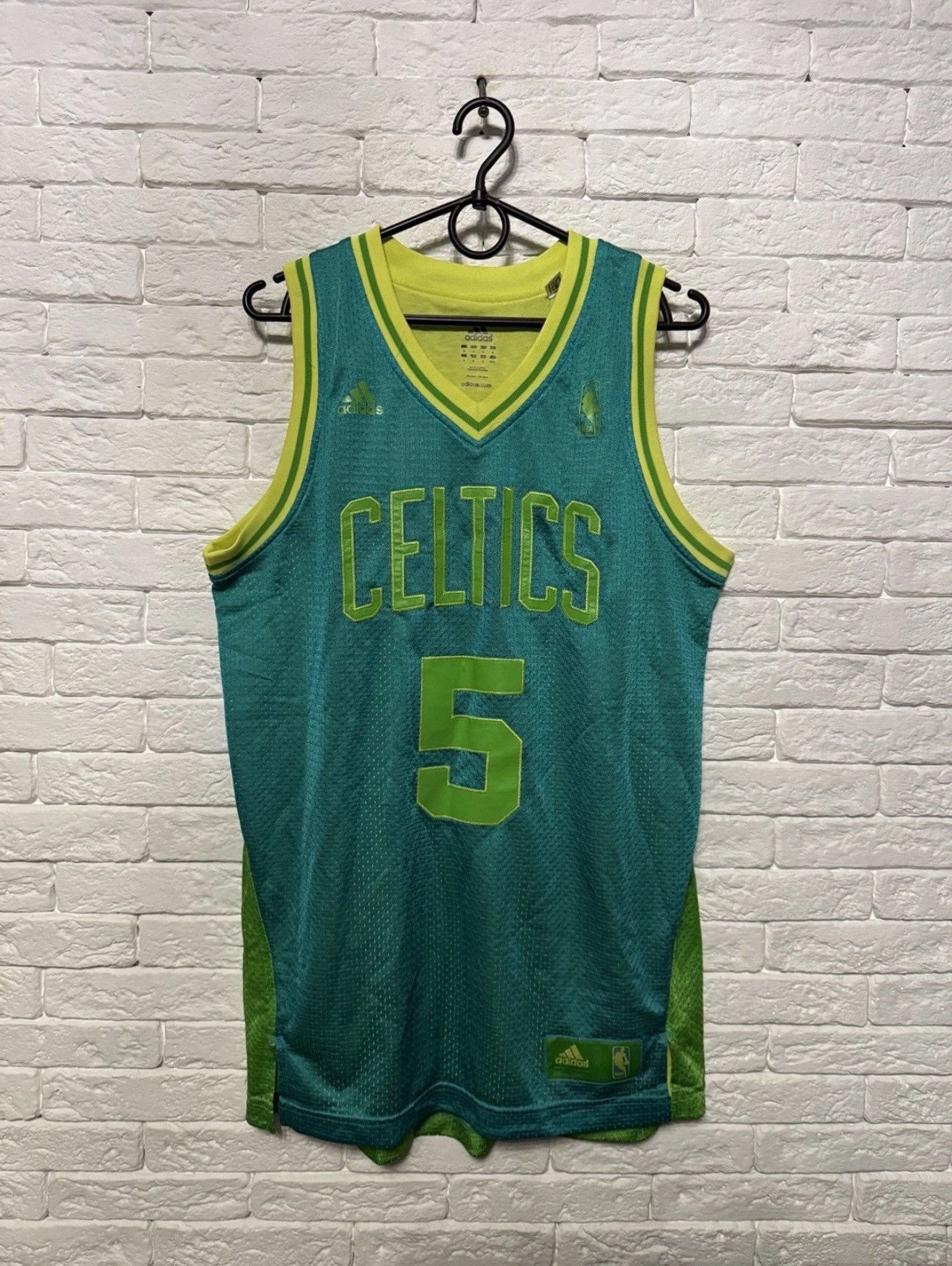 Adidas Adidas Boston Celtics Kevin Garnett #5 11/12 Jersey Tank NBA Size US M / EU 48-50 / 2 - 1 Thumbnail