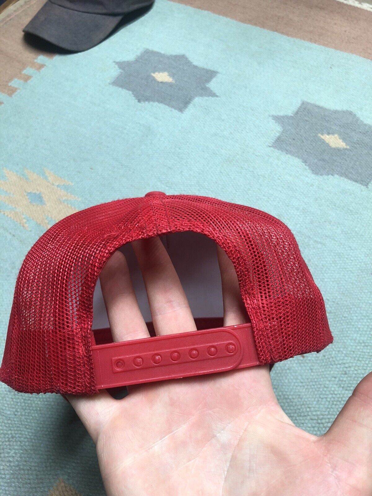 Bass Pro Shops × Vintage VTG Bass Pro Shops Trucker Hat Fishing Hunting Outdoor Red Size ONE SIZE - 4 Thumbnail