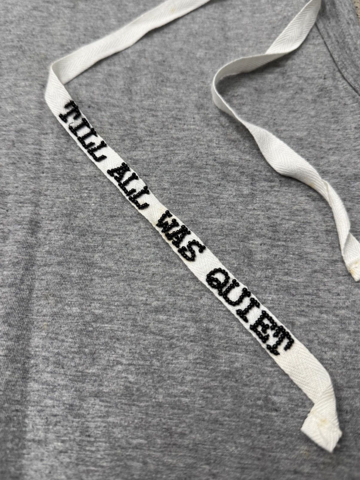 Ann Demeulemeester SS2000 Ann Demeulemeester ‘Till All Was Quiet’ Tank Top Size US M / EU 48-50 / 2 - 2 Thumbnail