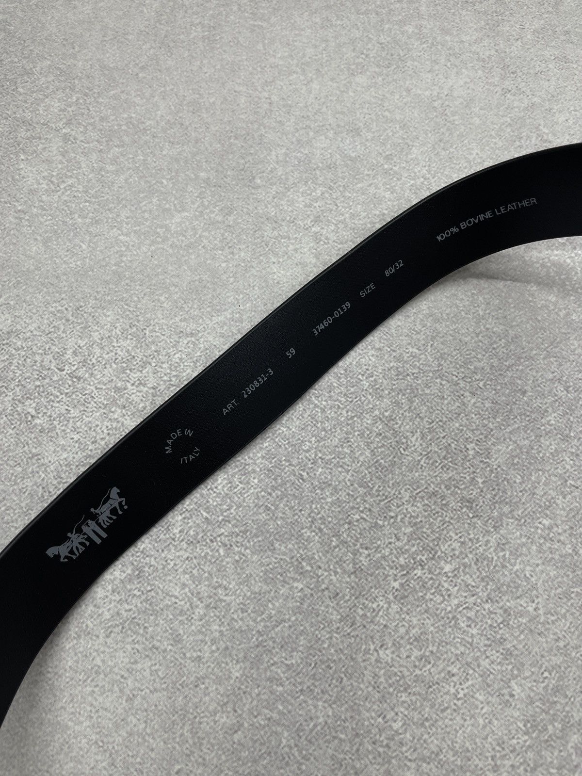 Levi's Women Levis Leather Belt Black Made in Italy Size ONE SIZE - 6 Thumbnail