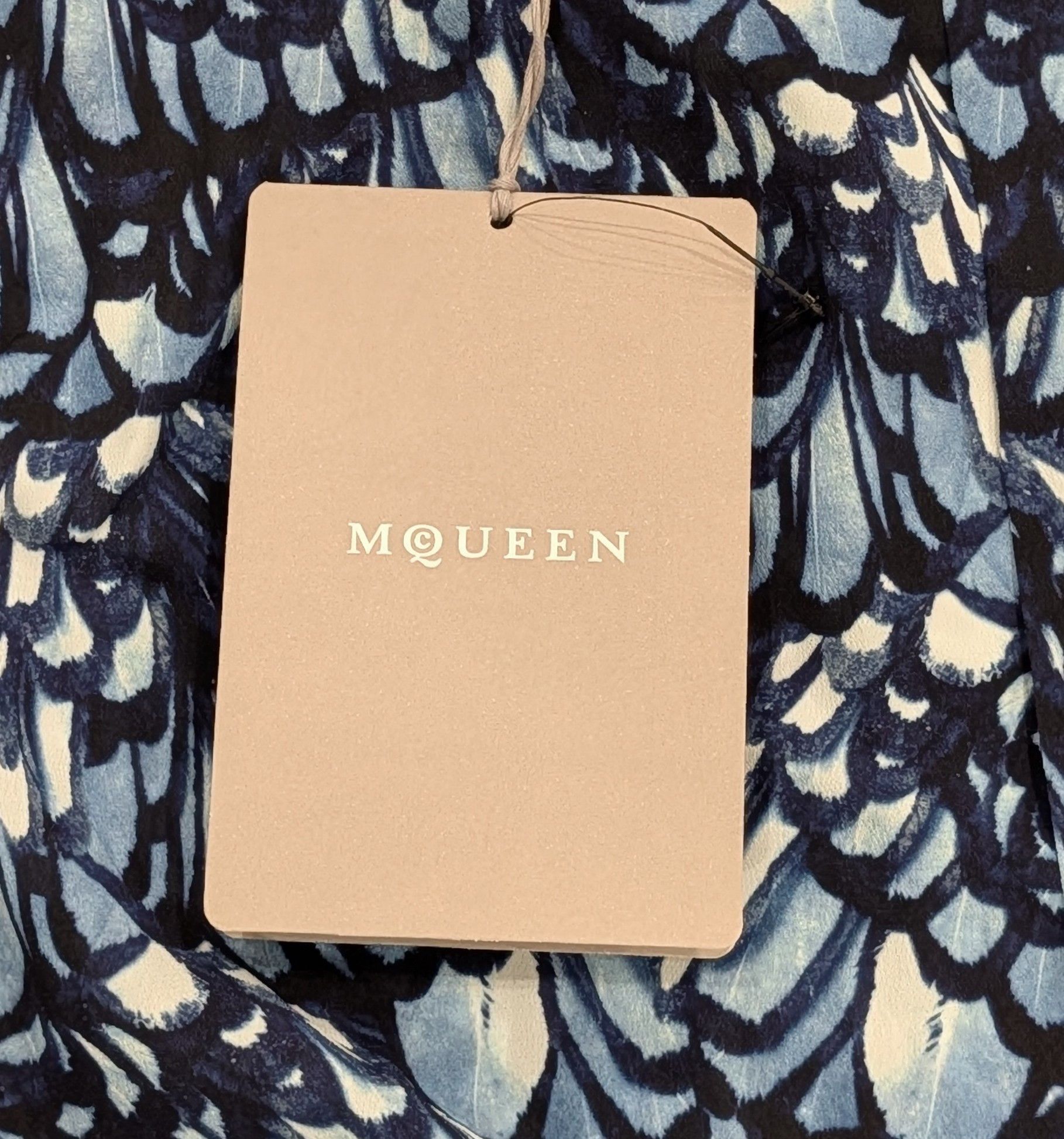 Alexander McQueen Alexander McQueen Feather Boxy Button Up Camp Shirt 16.5 Size US L / EU 52-54 / 3 - 5 Thumbnail